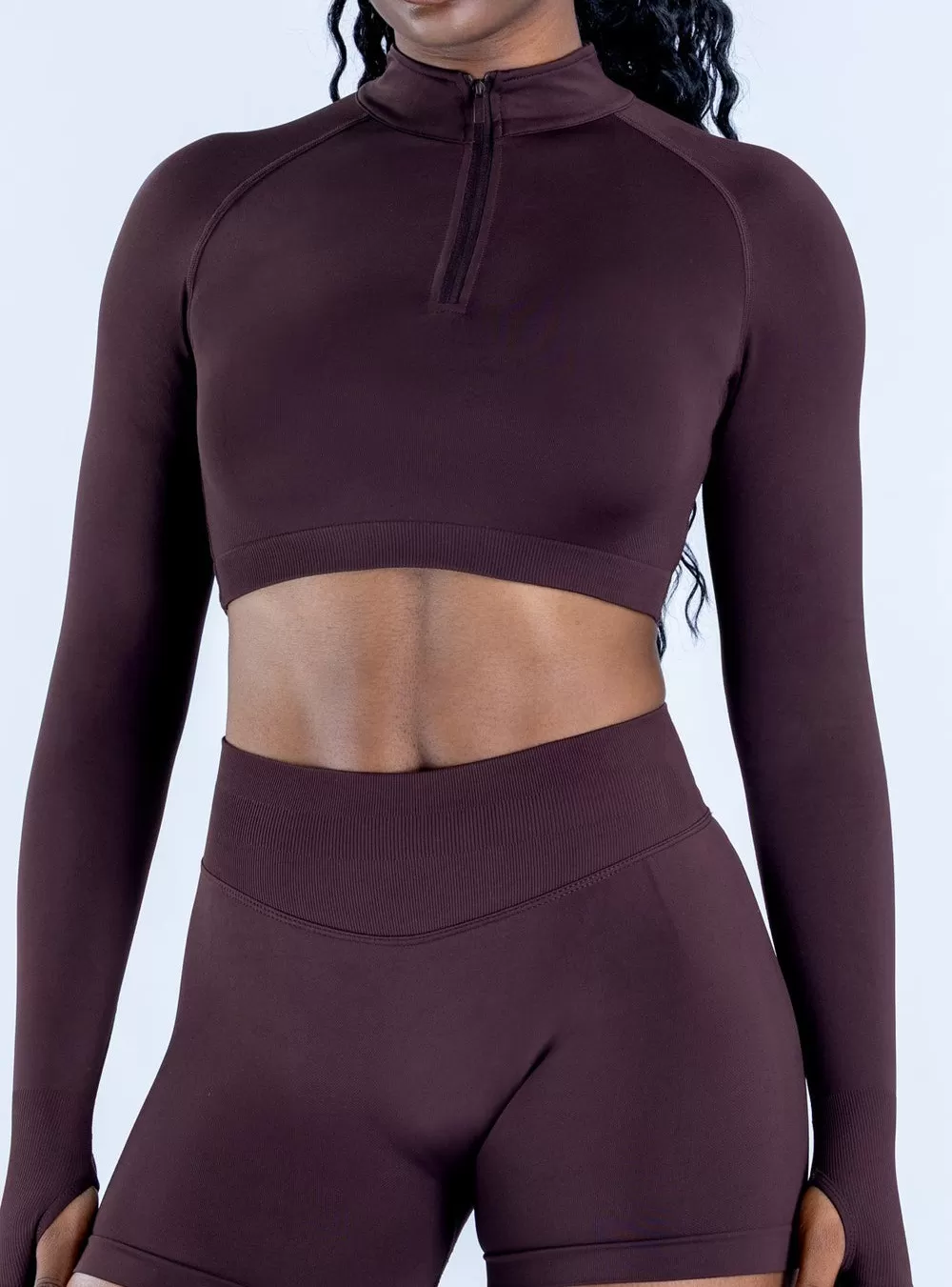 Camisetas de yoga de manga larga sin costuras y con cremallera para mujer, ropa deportiva de moda para mujer, camisetas de fitness para gimnasio FGBA7868