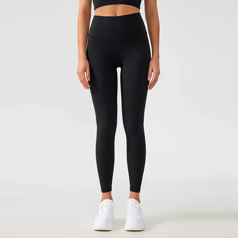 Pantalones de yoga de cintura alta, nuevos leggings de fitness de secado rápido, ajustados y adelgazantes, para gimnasio, FGBU111