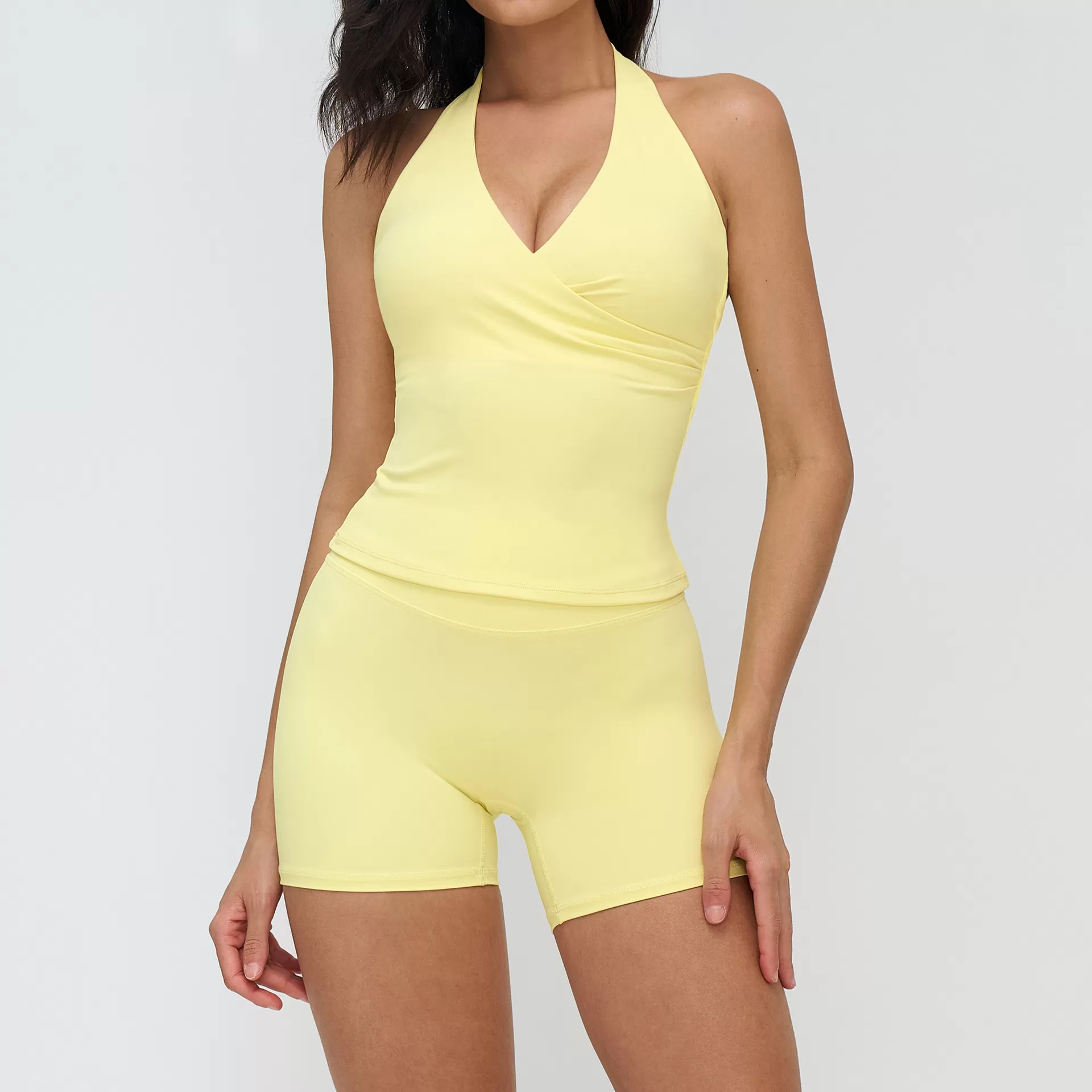 Conjunto de 5 piezas de ropa deportiva para mujer: ropa de entrenamiento, yoga, gimnasio y fitness. Modelo FGBTZ3109.