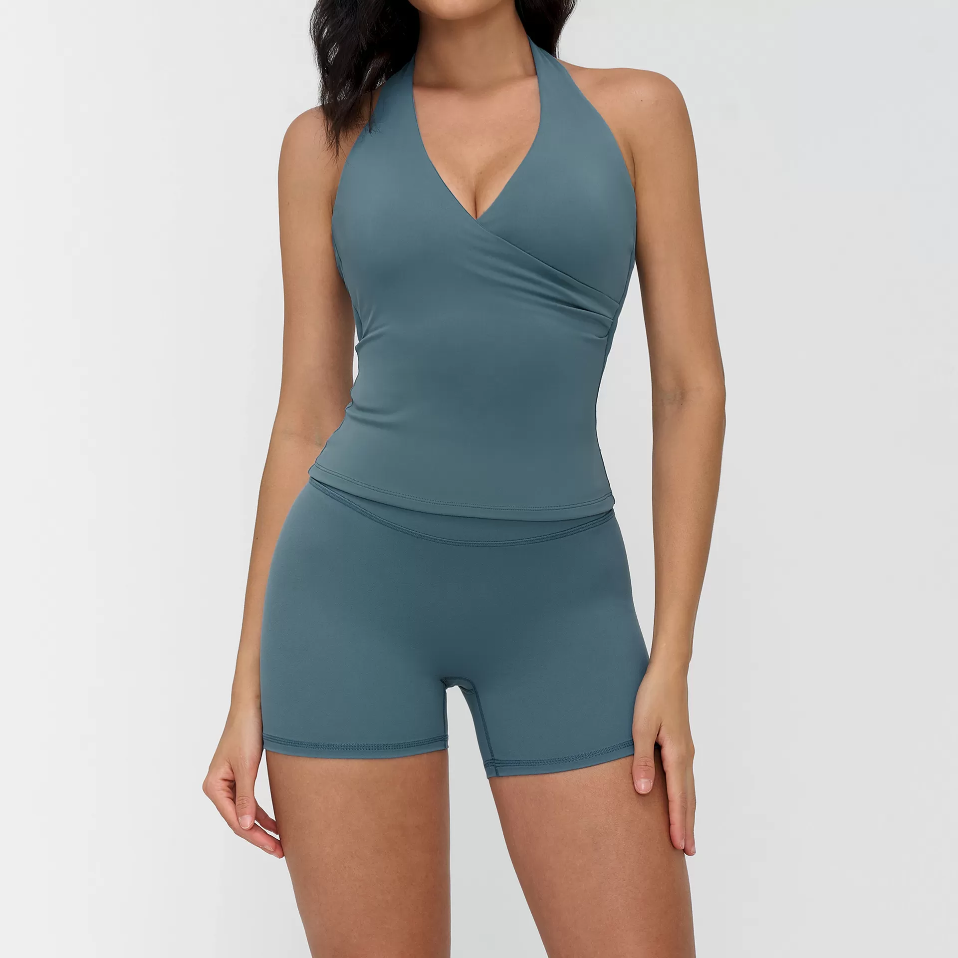 Conjunto de 5 piezas de ropa deportiva para mujer: ropa de entrenamiento, yoga, gimnasio y fitness. Modelo FGBTZ3109.