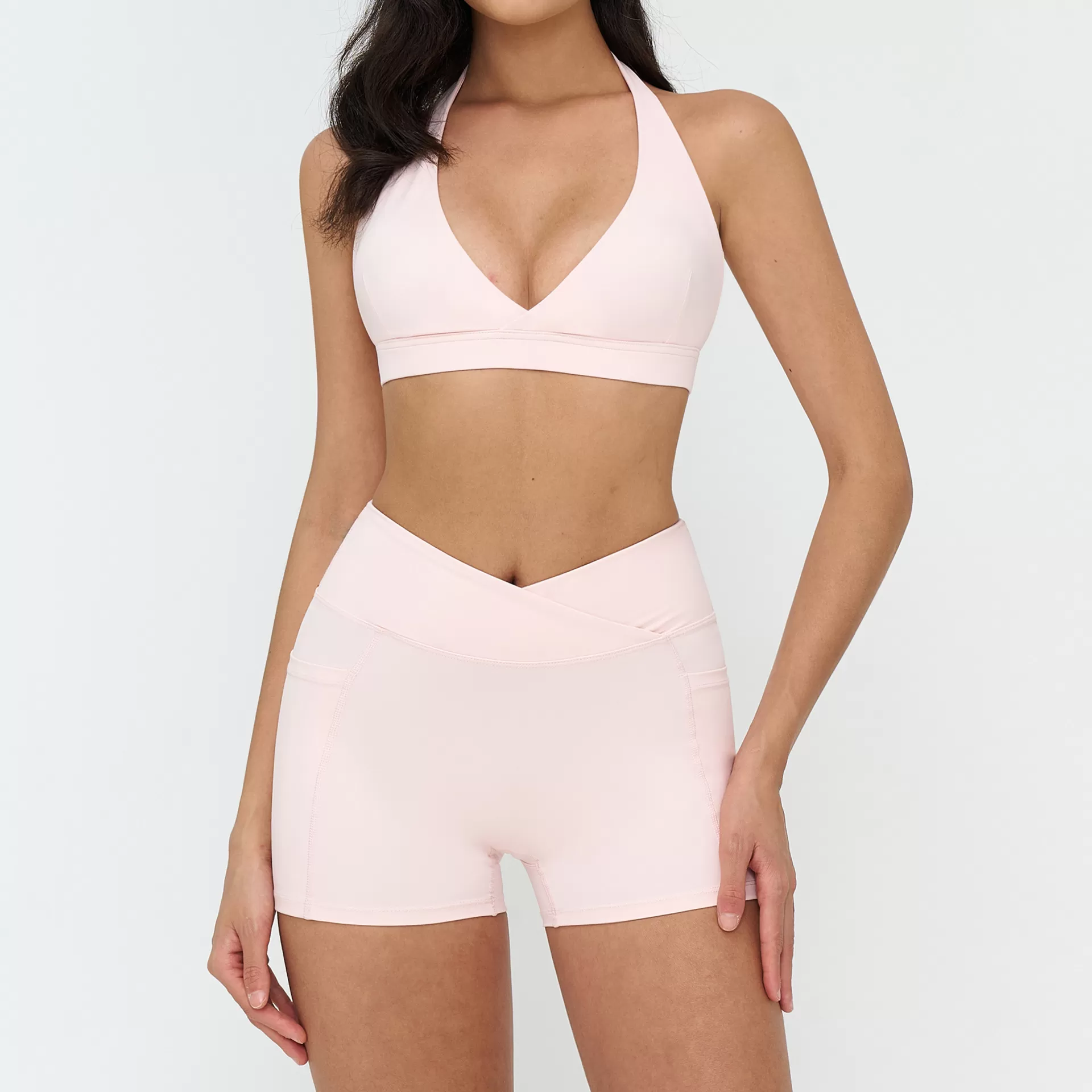 Conjunto deportivo para mujer, ideal para gimnasio, correr y yoga. Conjunto transpirable de 6 piezas para yoga. FGBTZ4518