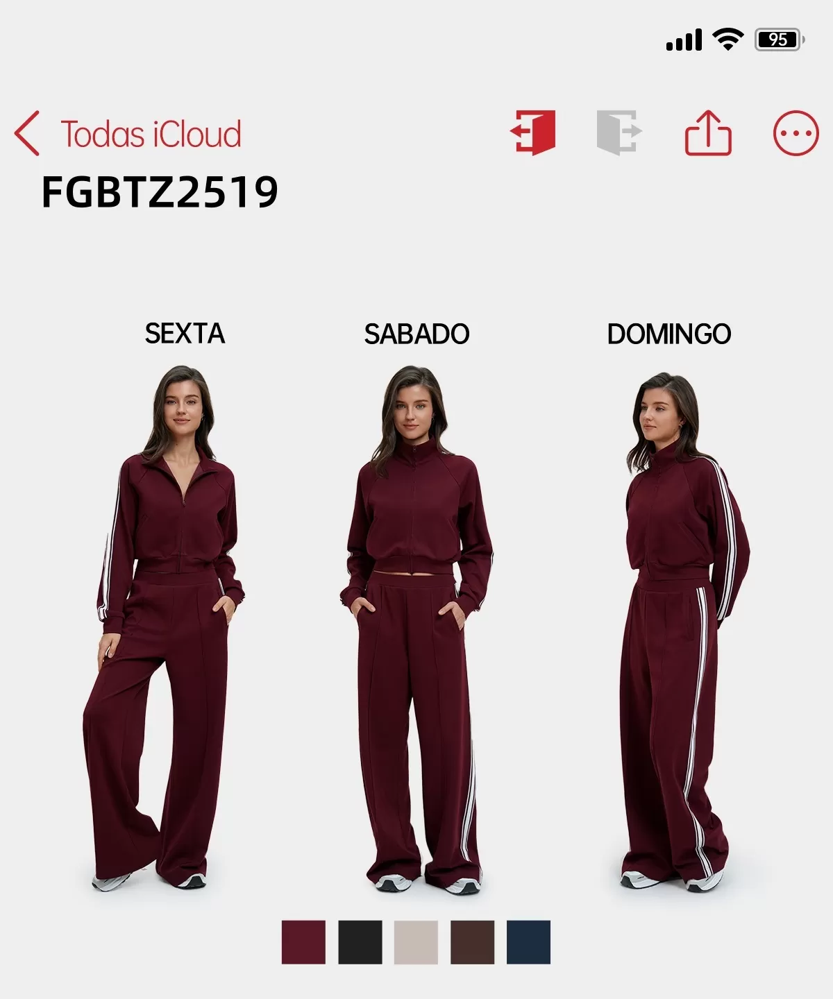 Llegada Nueva: Traje de Dos Piezas FGBTZ2519 – Confort y Estilo Minimalista