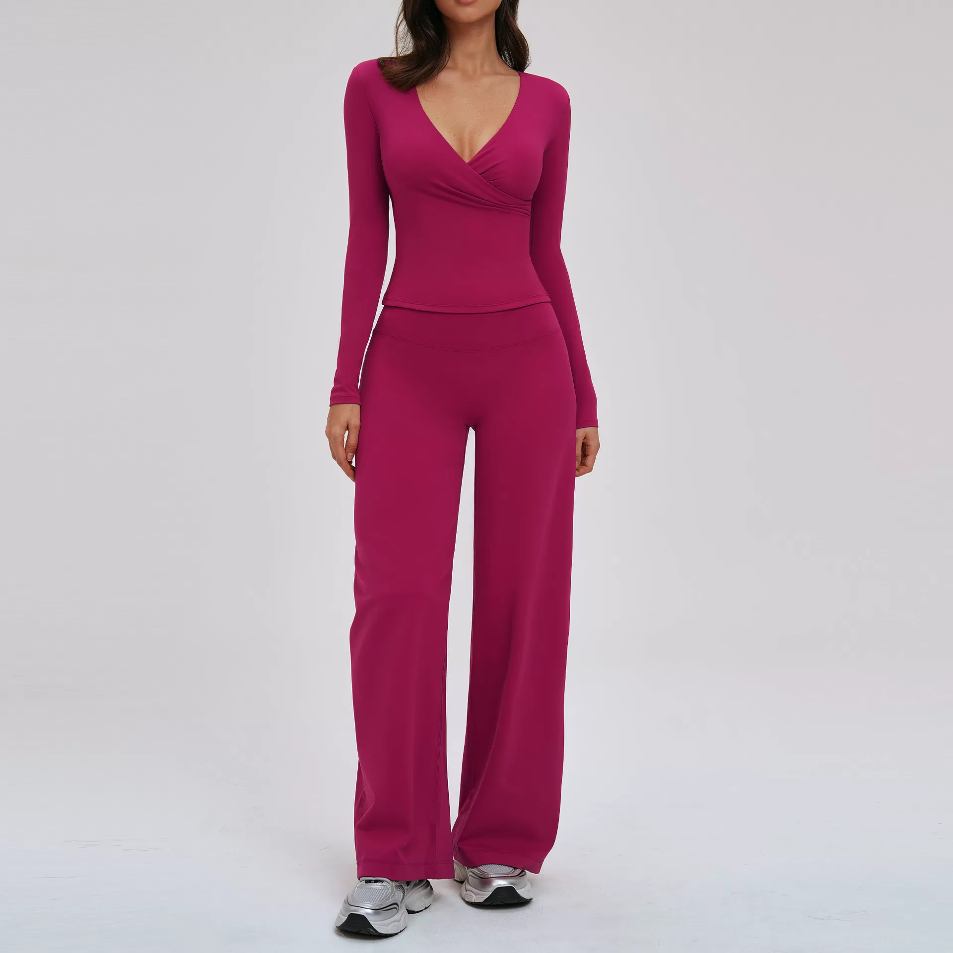 Ropa deportiva para gimnasio, conjuntos de yoga, ropa deportiva para gimnasio, conjuntos para mujer, conjuntos deportivos suaves para mujer FGBTZ5529