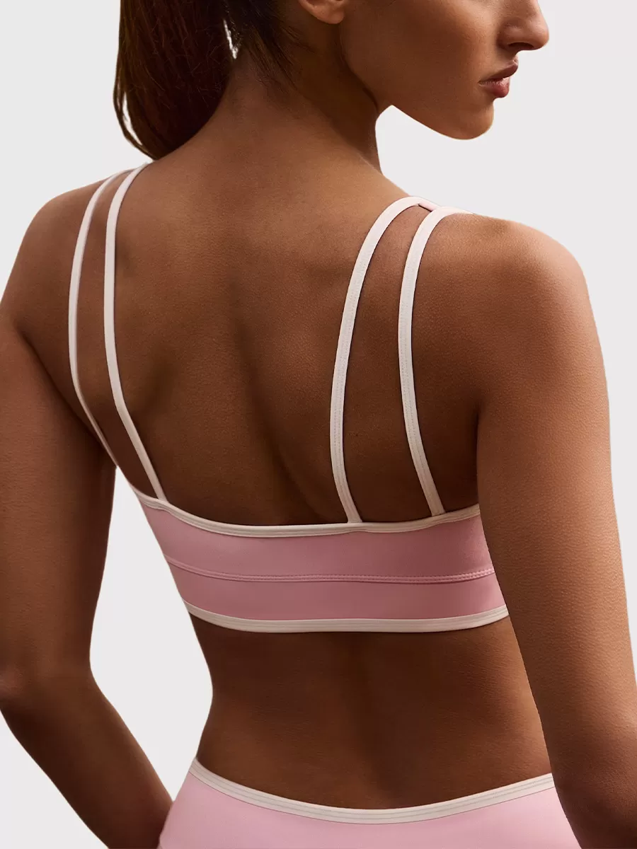 Conjunto deportivo de dos piezas para mujer, transpirable, con sujetador y falda de tenis, para yoga, FGBB6597+K6598