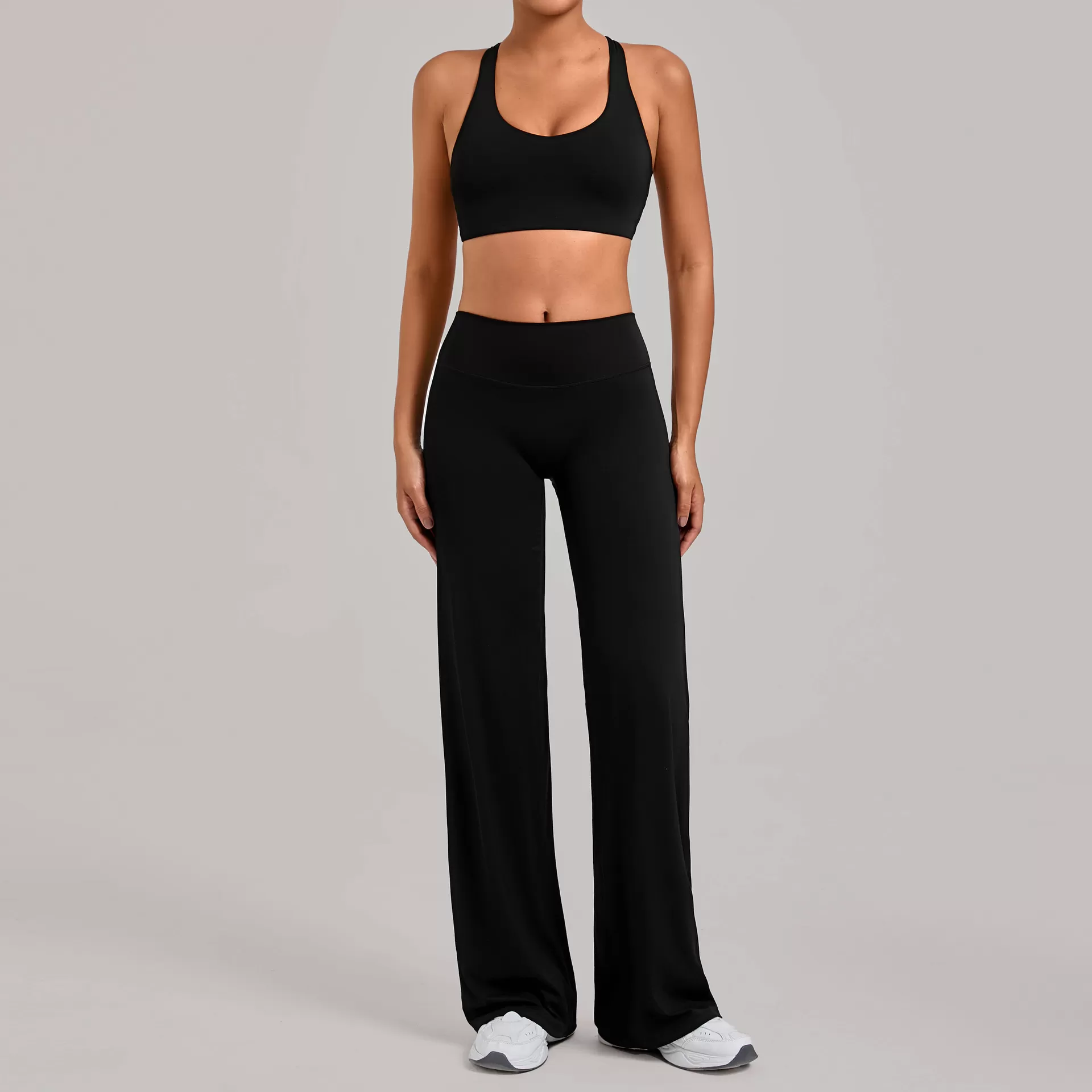 Conjunto de yoga para mujer, ropa deportiva de alta elasticidad para correr, gimnasio y fitness FGB9063+91229