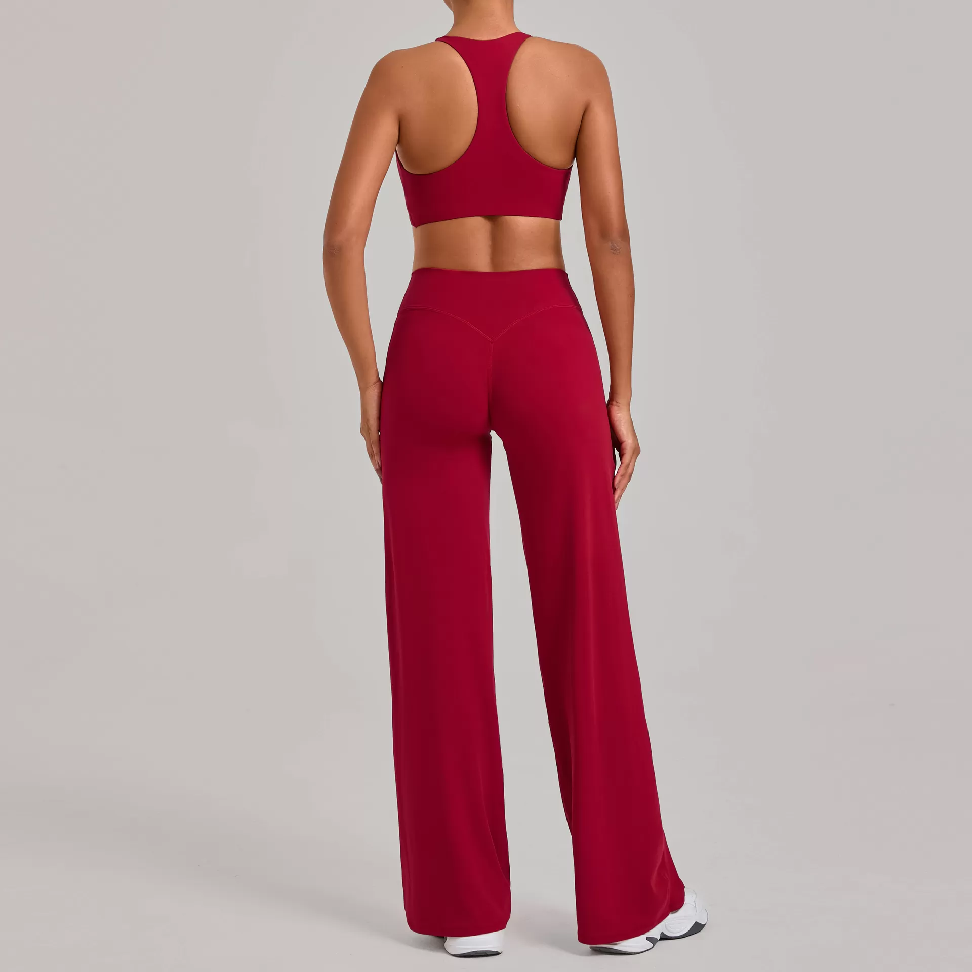 Conjunto de yoga para mujer, ropa deportiva de alta elasticidad para correr, gimnasio y fitness FGB9063+91229