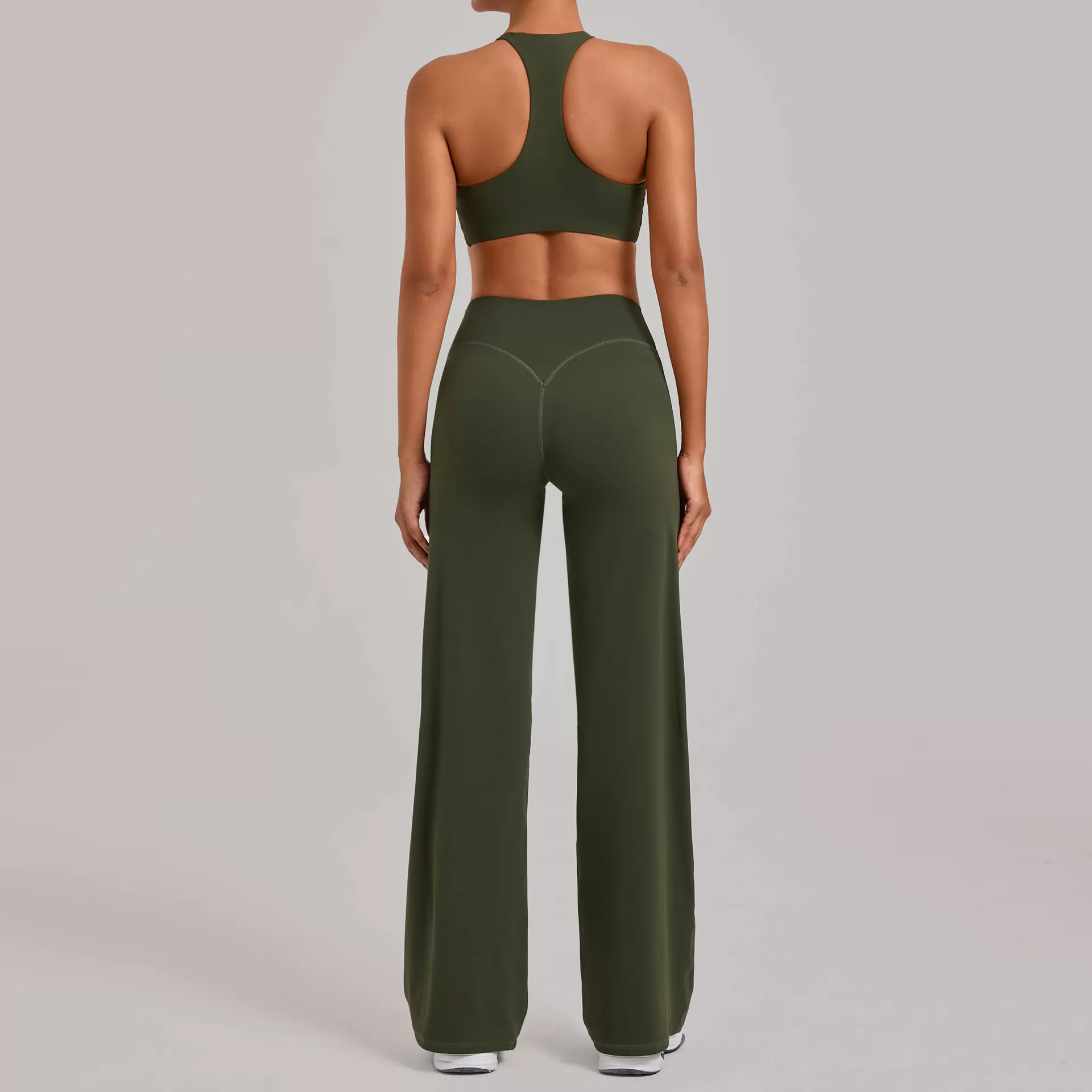 Conjunto de yoga para mujer, ropa deportiva de alta elasticidad para correr, gimnasio y fitness FGB9063+91229