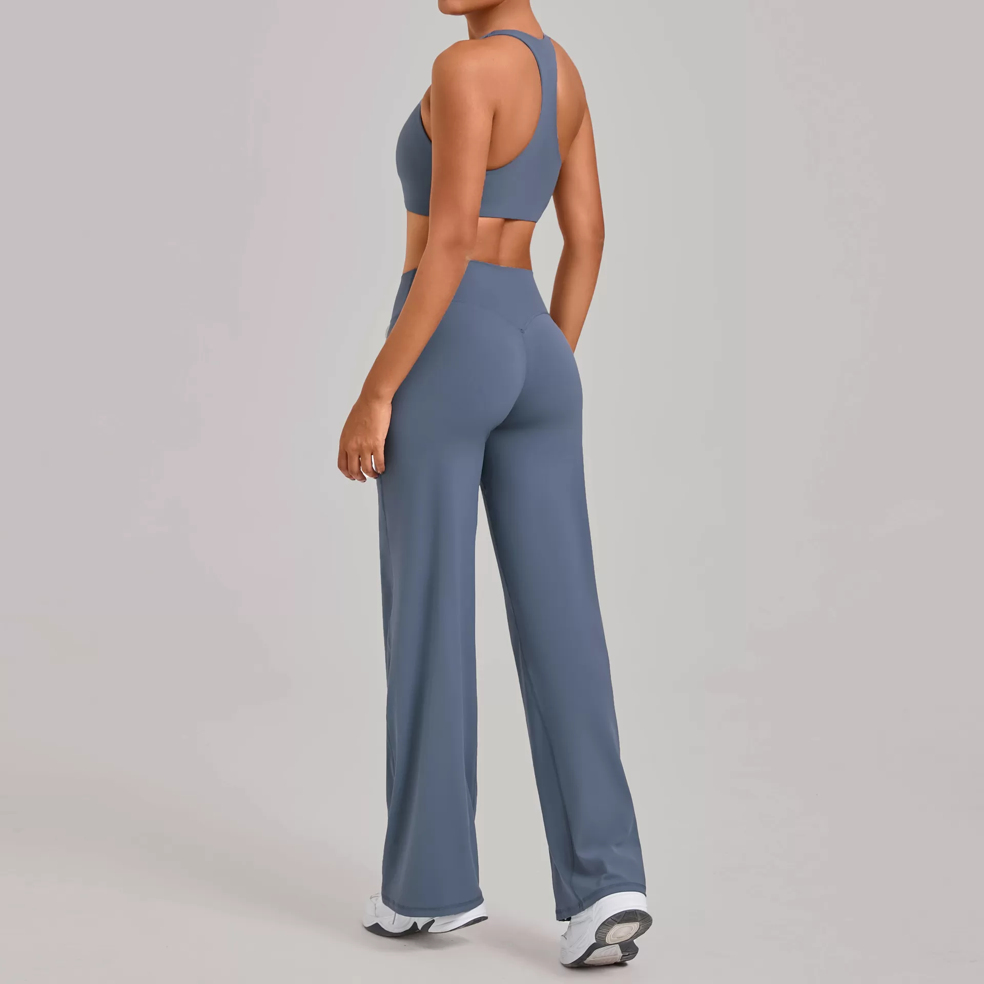 Conjunto de yoga para mujer, ropa deportiva de alta elasticidad para correr, gimnasio y fitness FGB9063+91229