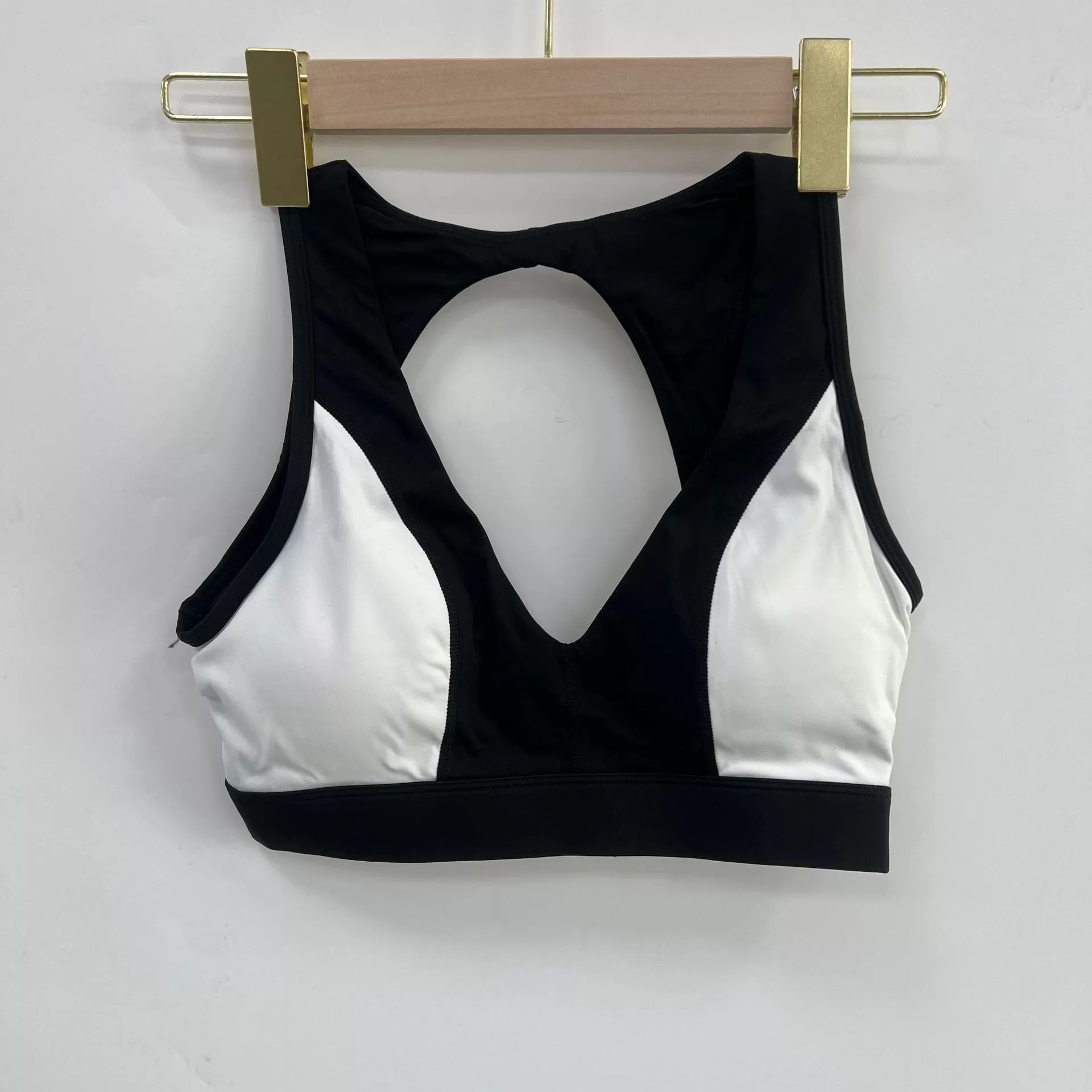 Sujetador deportivo transpirable para gimnasio, mallas de fitness, conjunto de sujetador de yoga para mujer FGB202418