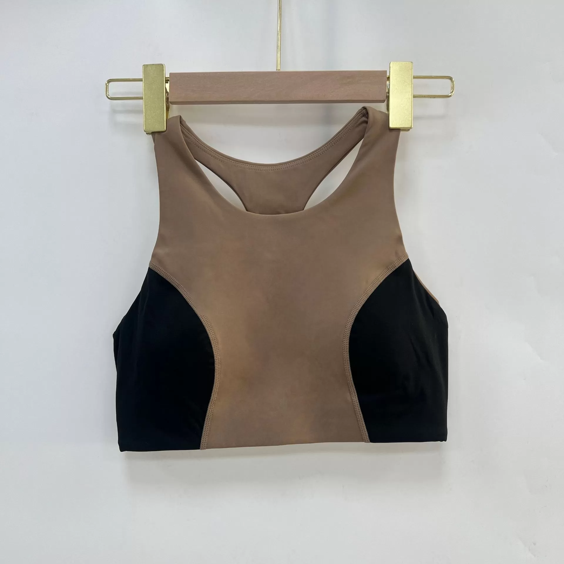 Conjunto de 3 piezas de sujetador deportivo para mujer, cintura alta, pantalones cortos de yoga, leggings, transpirable, elástico, para gimnasio, conjuntos de fitness FGB25127