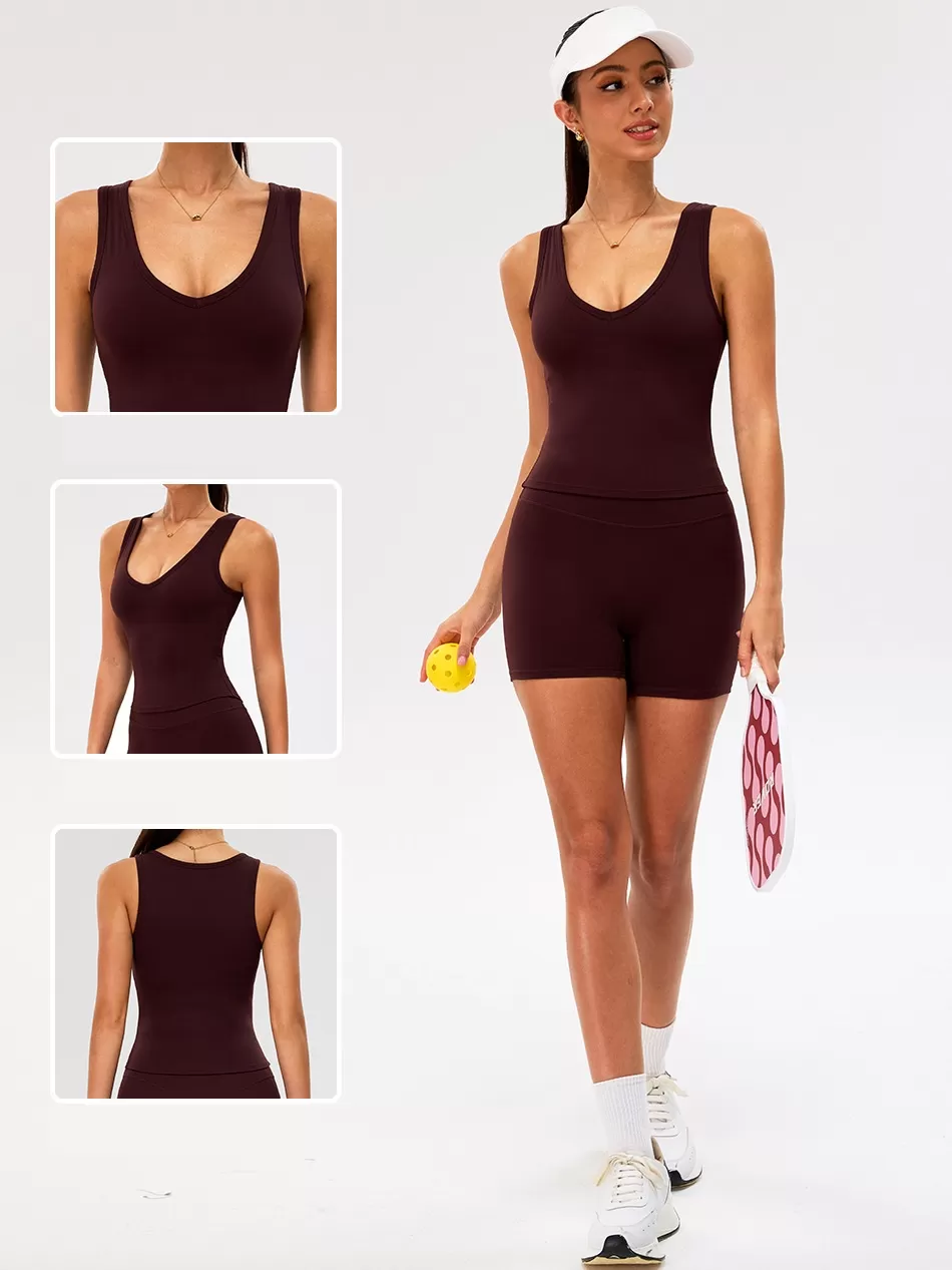 Conjunto de yoga para mujer, ropa deportiva de 3 piezas, top de yoga para gimnasio, conjunto de gimnasio para mujer FGBTM0288Y