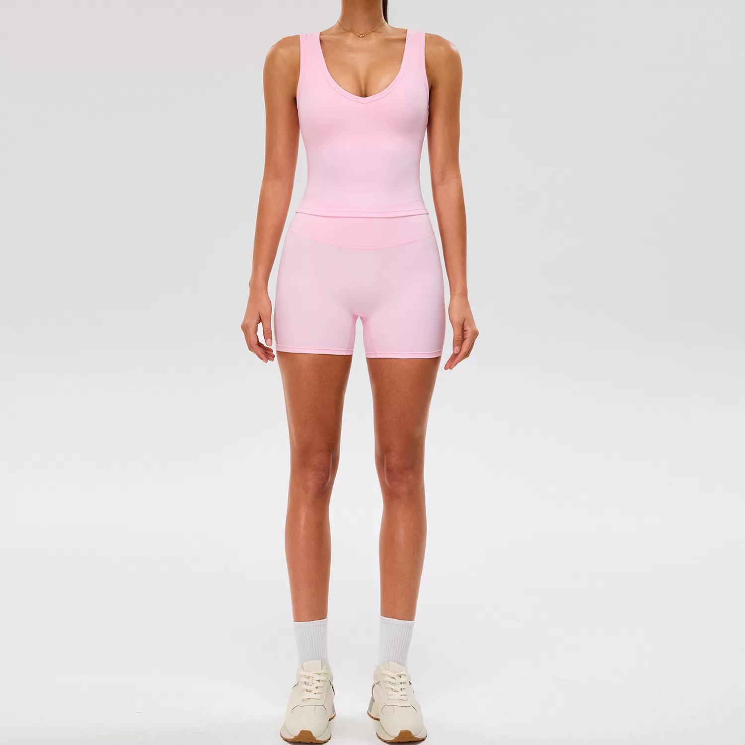 Conjunto de yoga para mujer, ropa deportiva de 3 piezas, top de yoga para gimnasio, conjunto de gimnasio para mujer FGBTM0288Y