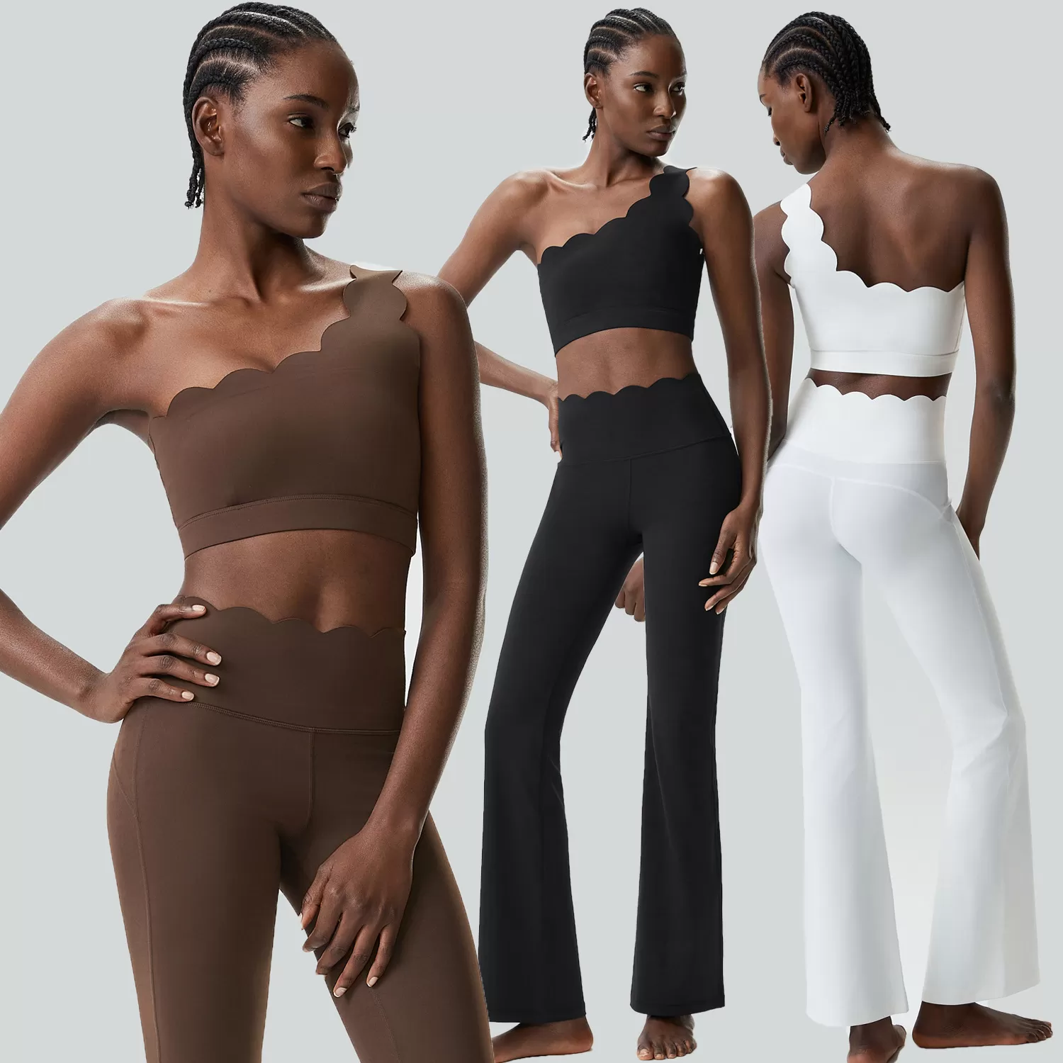 Conjunto de yoga para mujer: ropa cómoda y versátil para correr, gimnasio y actividades de fitness FGBYB438+LP641