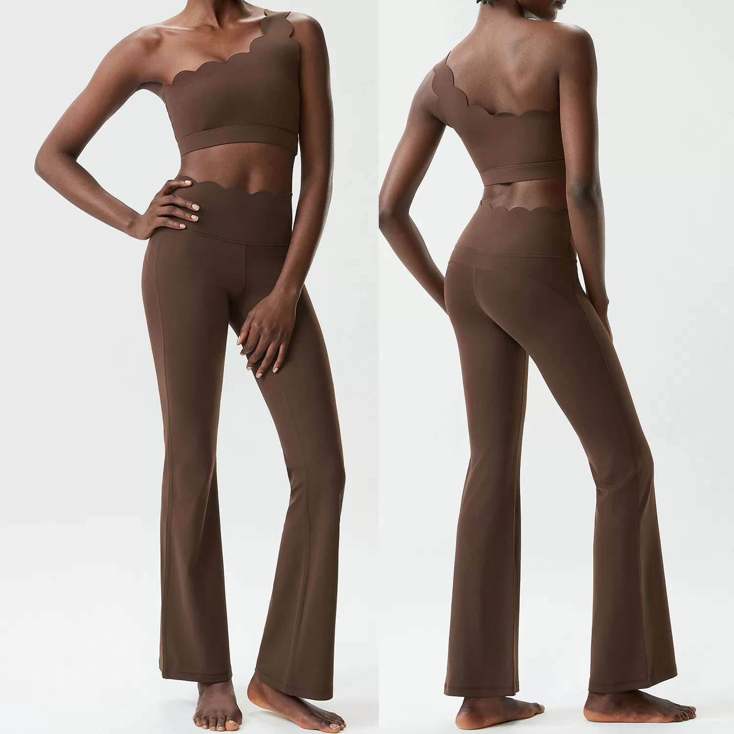 Conjunto de yoga para mujer: ropa cómoda y versátil para correr, gimnasio y actividades de fitness FGBYB438+LP641