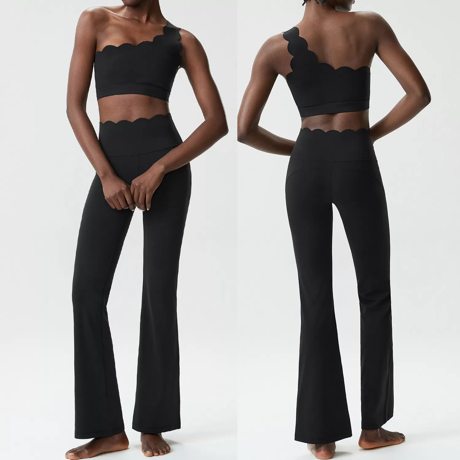 Conjunto de yoga para mujer: ropa cómoda y versátil para correr, gimnasio y actividades de fitness FGBYB438+LP641