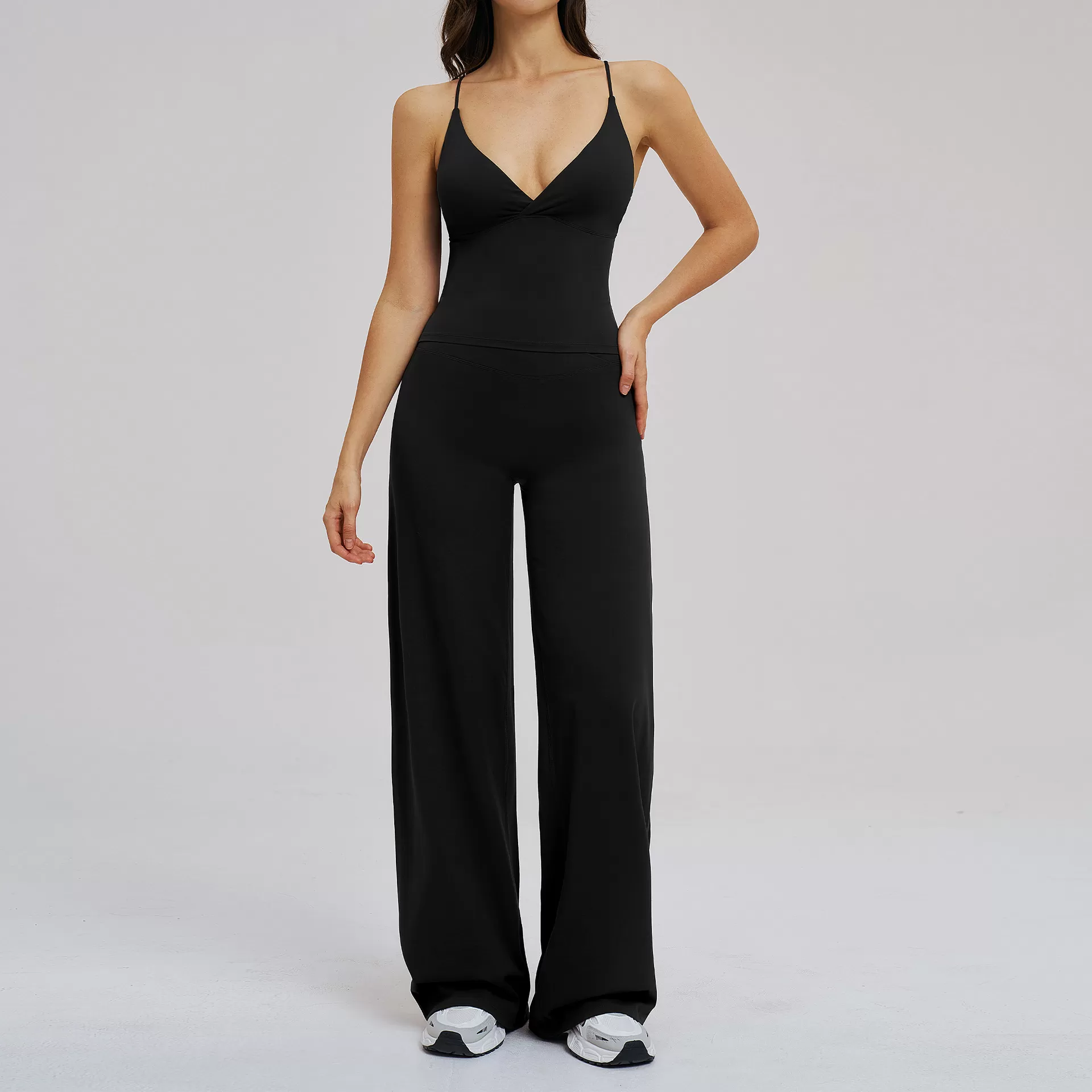 Camisetas y pantalones negros