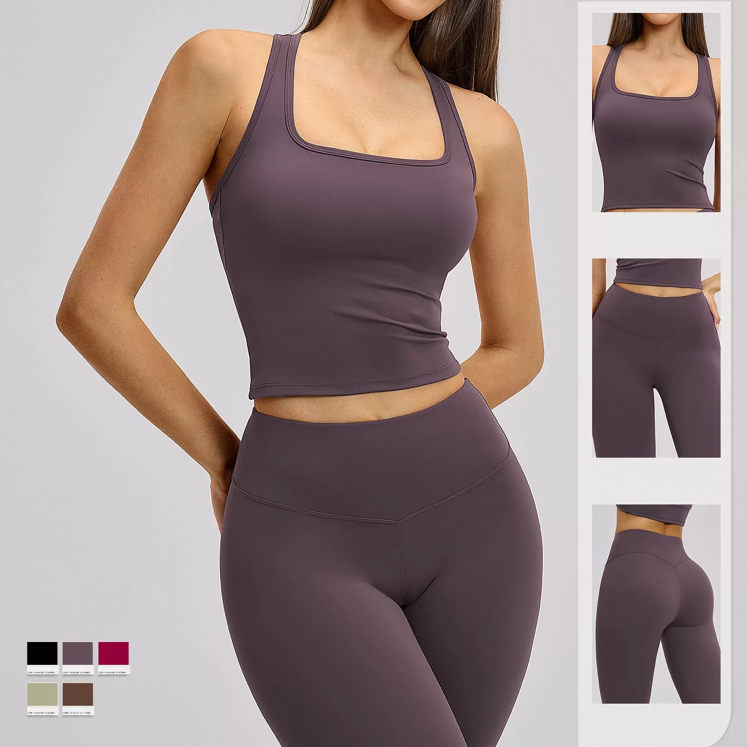 Nuevo diseño de conjunto de yoga para mujer. Conjunto de yoga para mujer. Recién llegado. Conjunto de yoga para mujer FGBTZ8819.