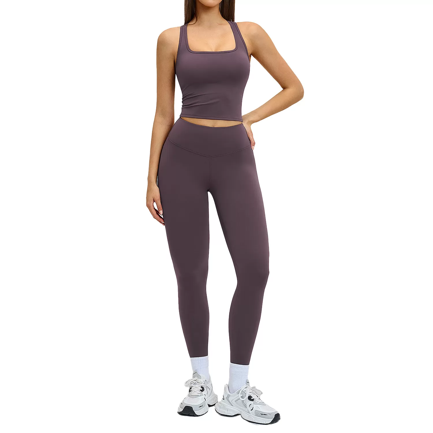 Nuevo diseño de conjunto de yoga para mujer. Conjunto de yoga para mujer. Recién llegado. Conjunto de yoga para mujer FGBTZ8819.