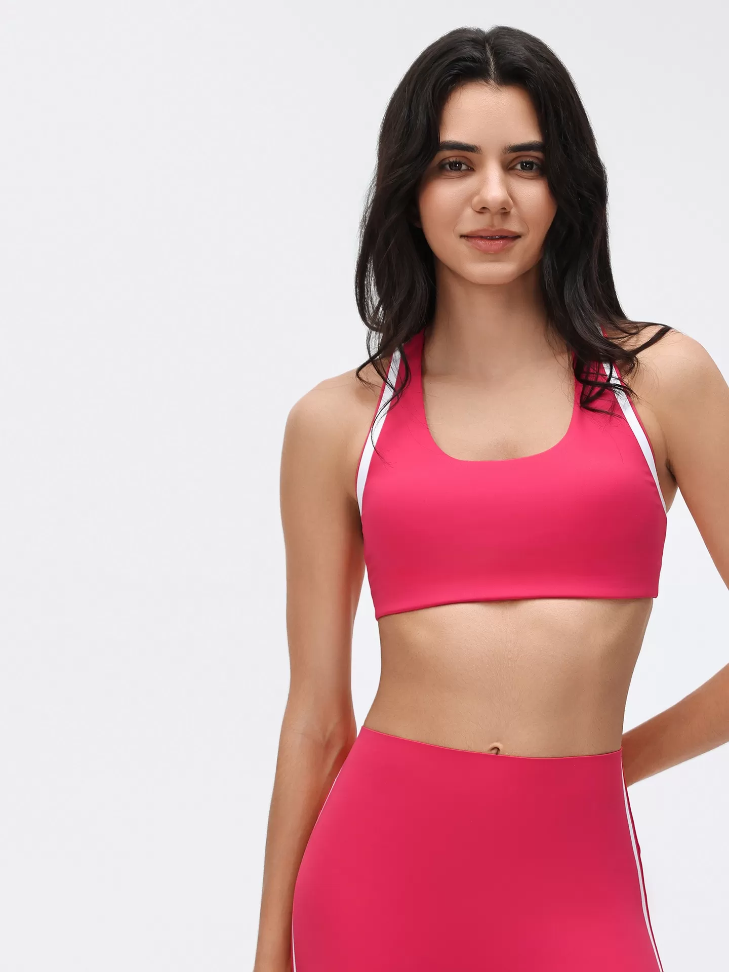 Sujetadores deportivos para mujer: ligeros, transpirables, con espalda descubierta, absorben los impactos y se secan rápidamente. Camisetas de yoga FGBD26038