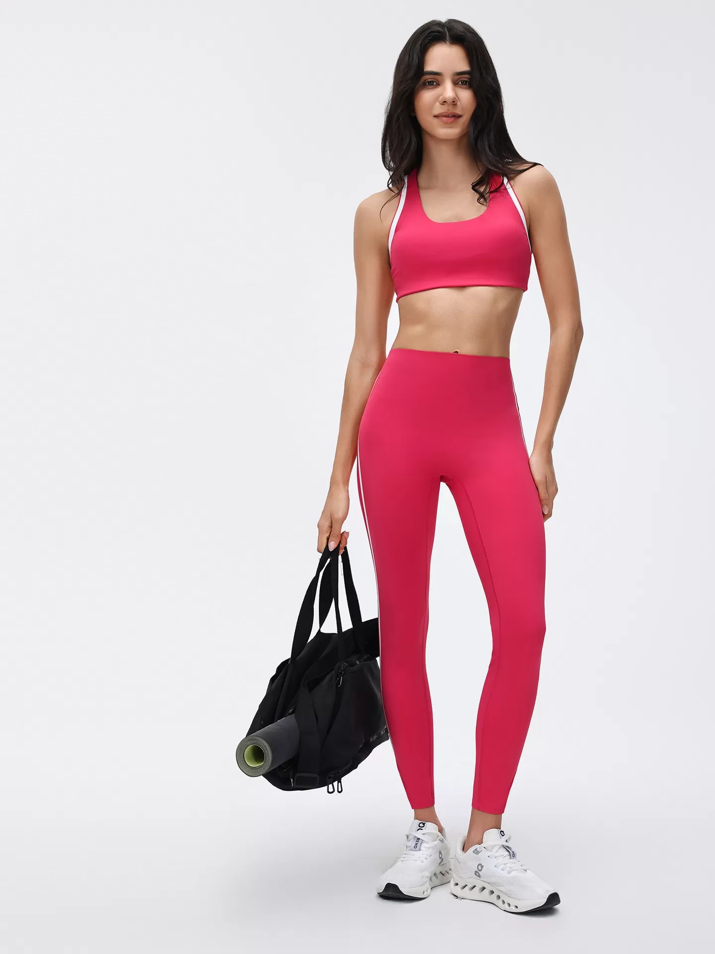 Sujetadores deportivos para mujer: ligeros, transpirables, con espalda descubierta, absorben los impactos y se secan rápidamente. Camisetas de yoga FGBD26038