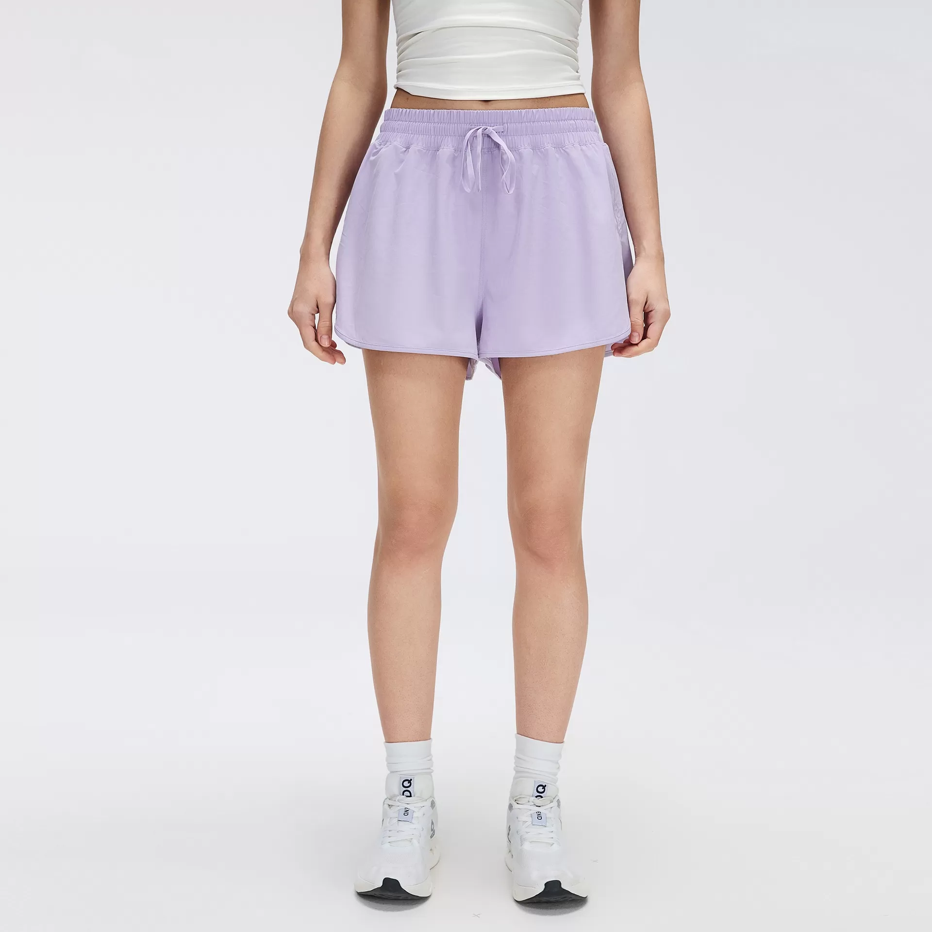 Pantalones cortos morados  ​ ​