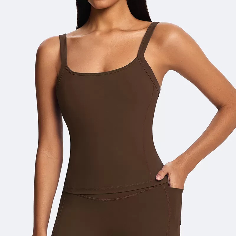 Conjunto de 2 piezas de mallas deportivas y leggings de tejido reciclado para mujer FGBHD255WCB302+HD255WCL008