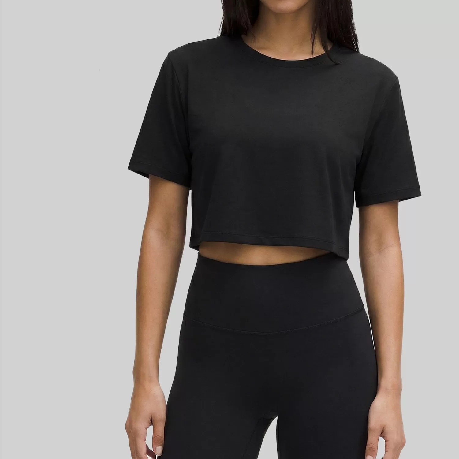 Camiseta deportiva holgada y transpirable para mujer, absorbe el sudor, para correr, fitness, manga corta, FGBDWY116119