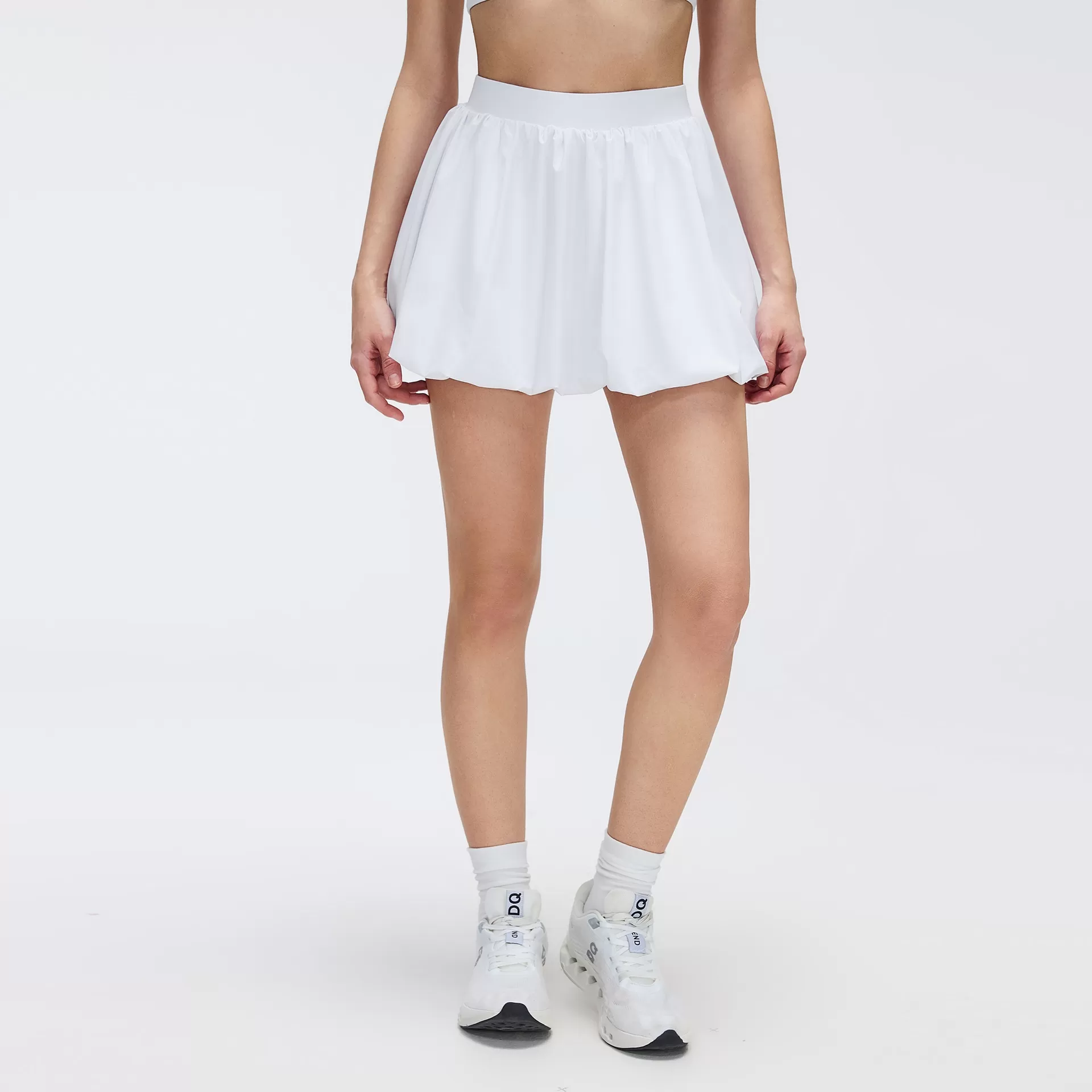 Falda deportiva de tenis para mujer, de cintura media, de secado rápido, con bolsillo, FGBD26049