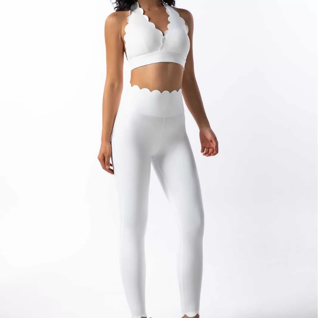 Conjunto deportivo de 3 piezas para mujer, sin espalda, transpirable y de alta elasticidad, para yoga, FGB8803