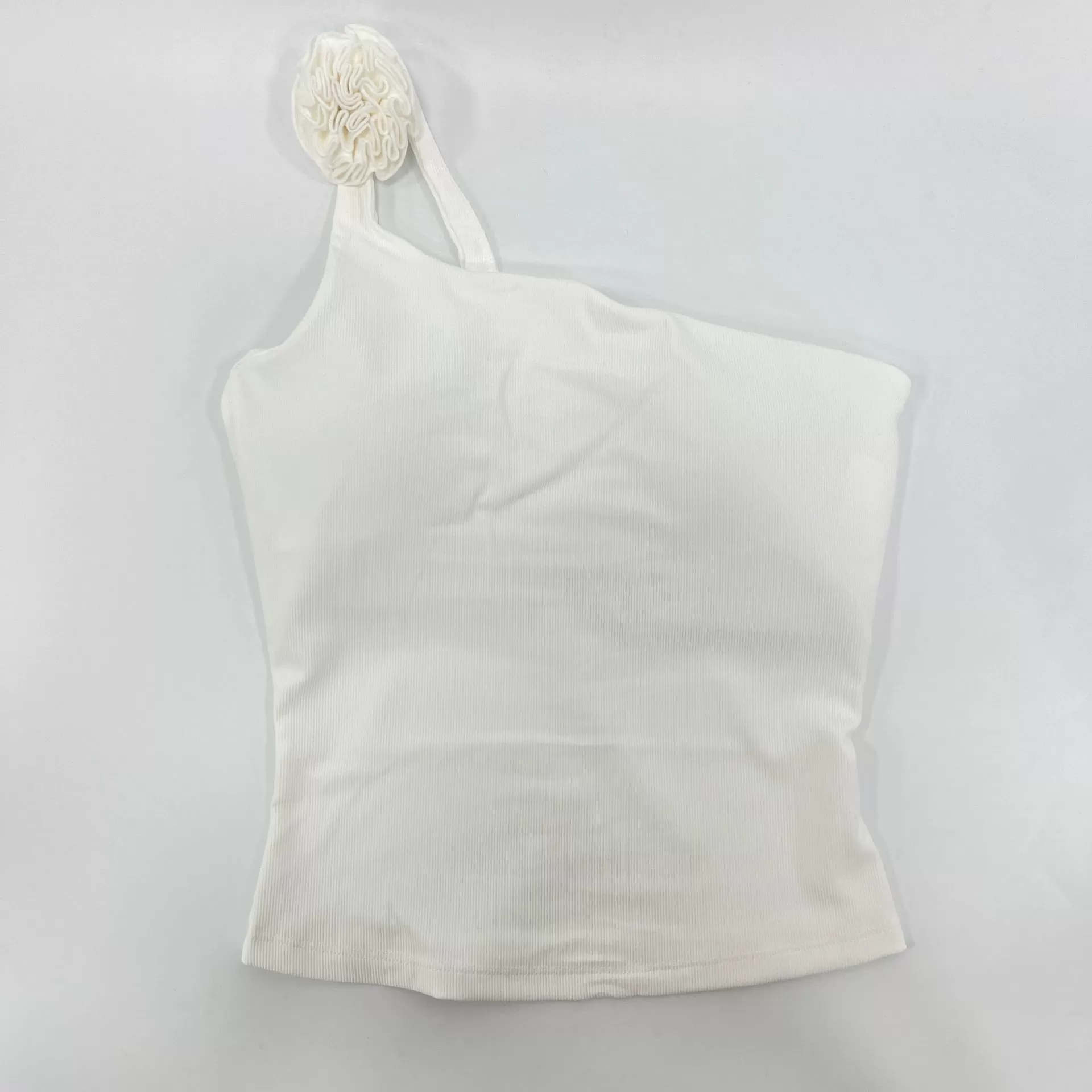 Camisetas sin mangas de marfil