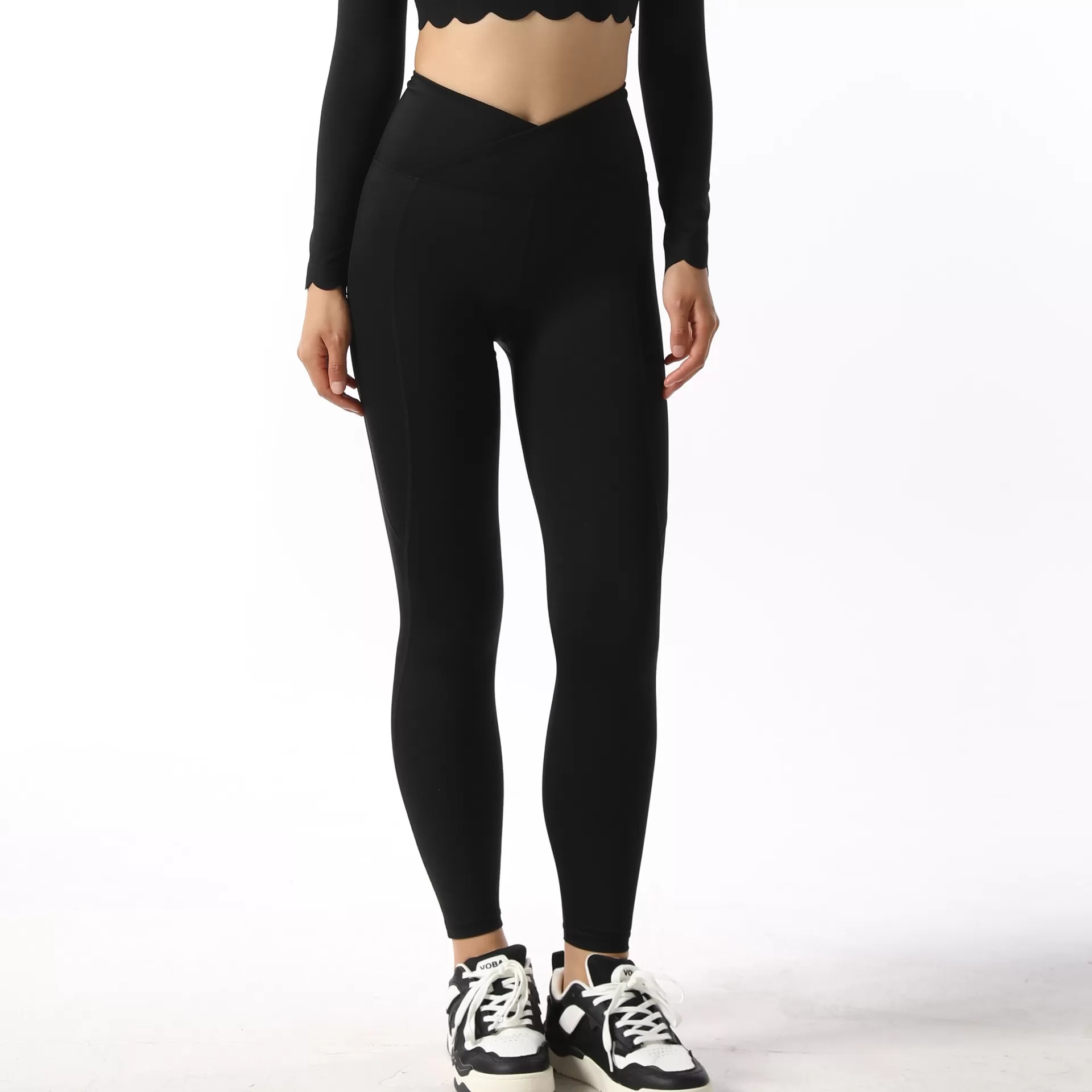 Conjunto de yoga para mujer, ropa deportiva cómoda para gimnasio, FGB7701