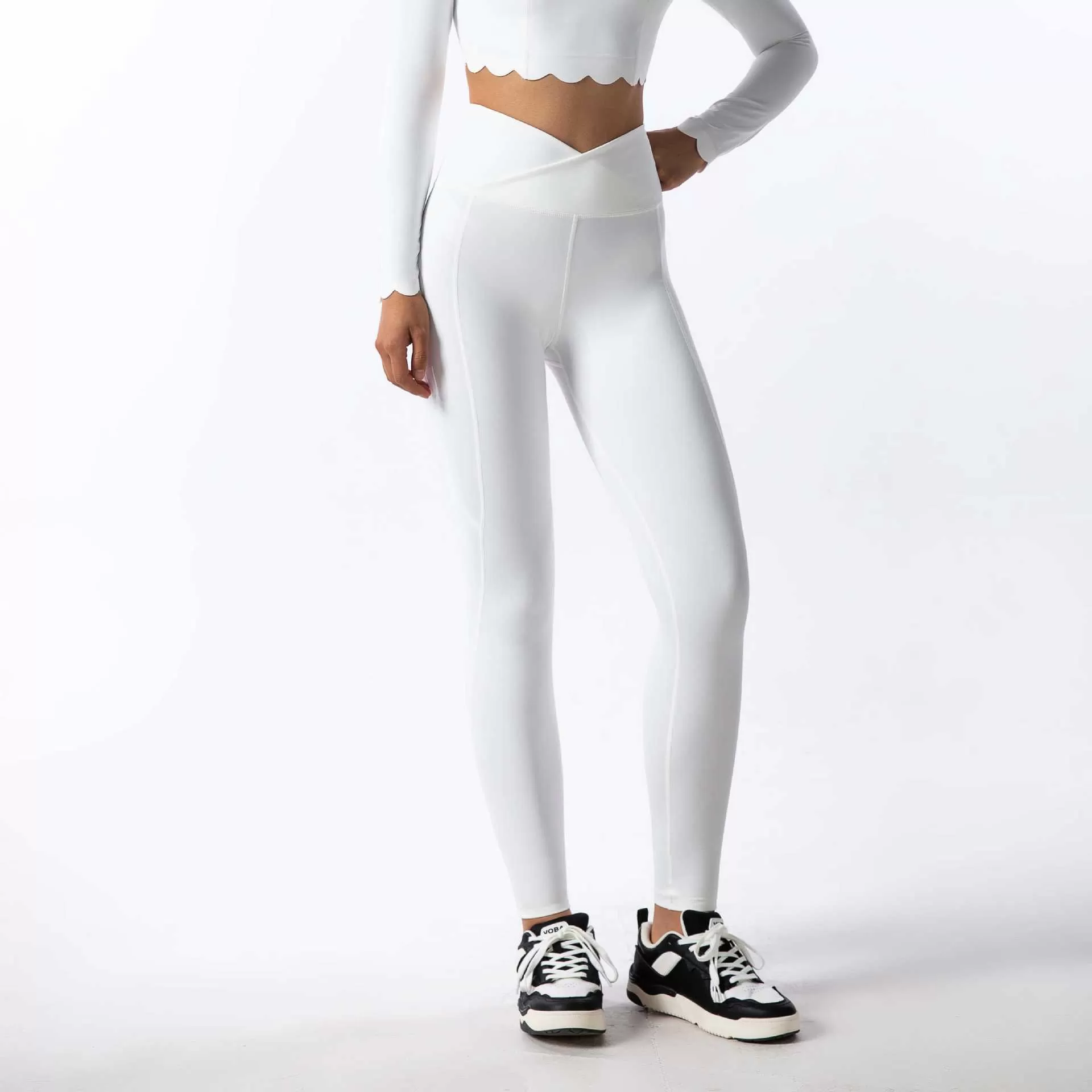 Conjunto de yoga para mujer, ropa deportiva cómoda para gimnasio, FGB7701