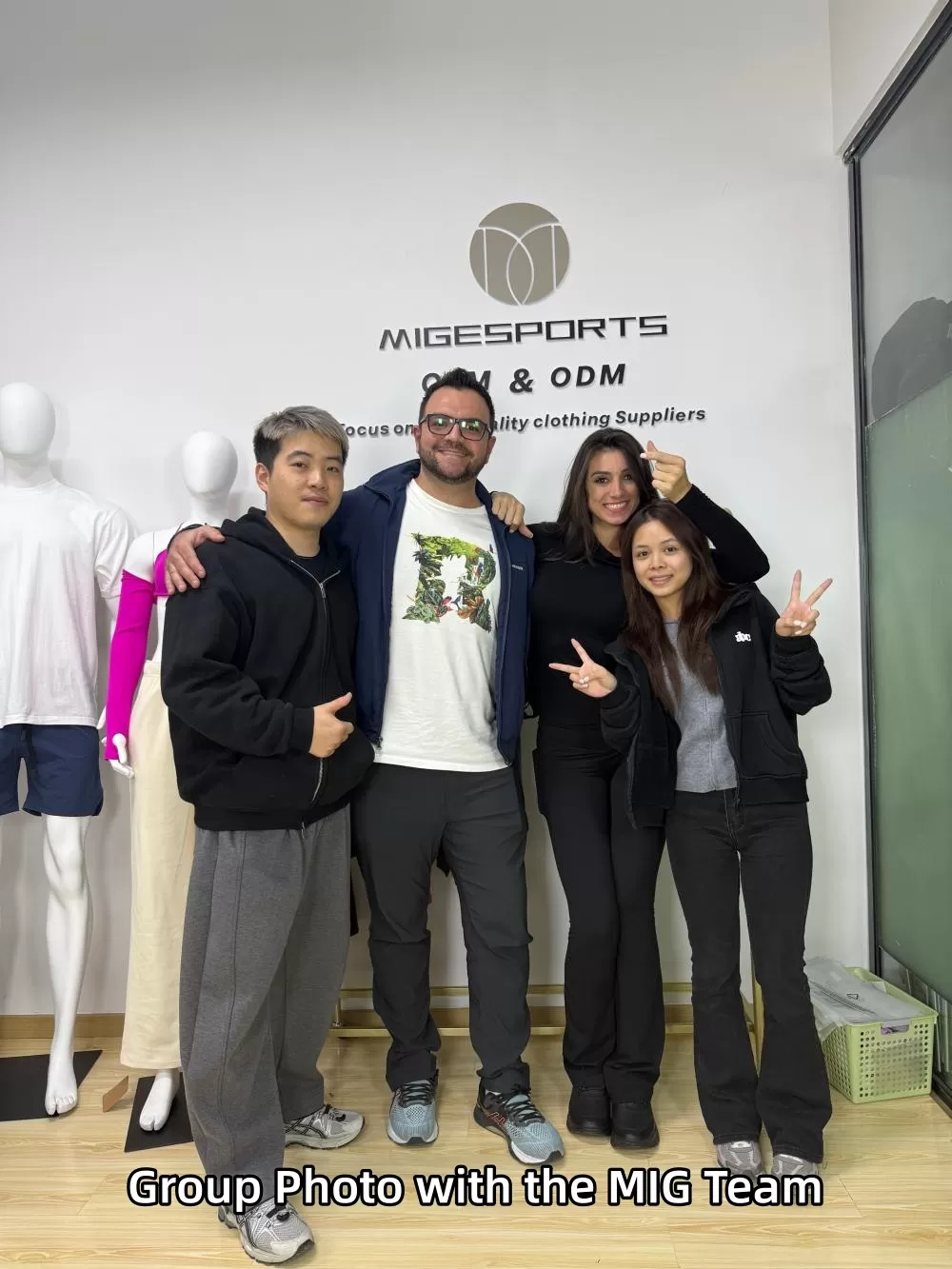 Cliente de Nueva Zelanda visita MIG para un recorrido y reunión