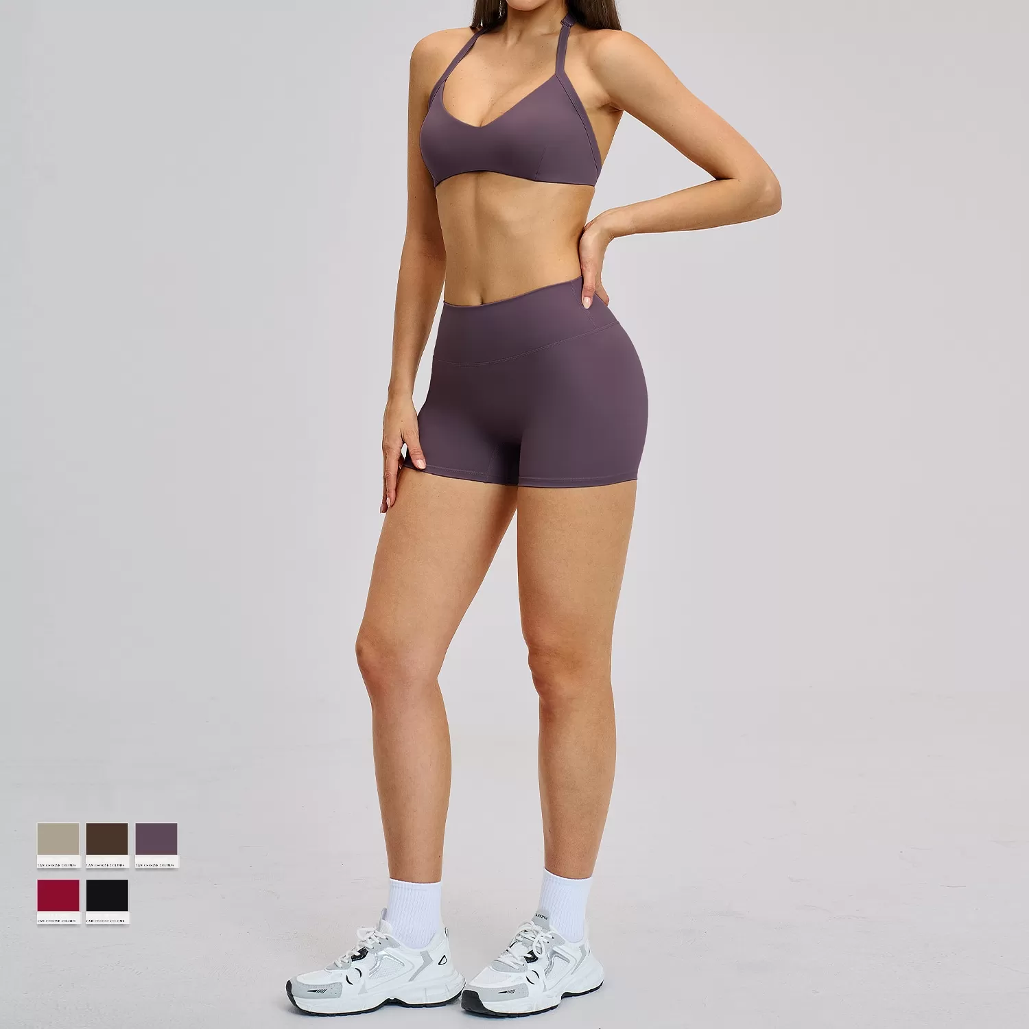 Conjuntos deportivos de 2 piezas para gimnasio y fitness, conjuntos de yoga para mujer FGBTZ4201