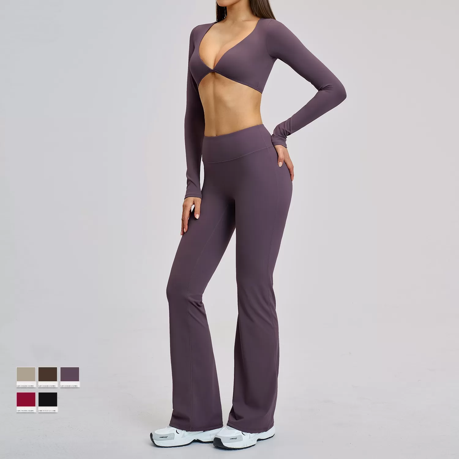 Conjunto de yoga para mujer, conjuntos de gimnasio, ropa deportiva para entrenamiento, conjunto de yoga cómodo para mujer FGBTZ4201