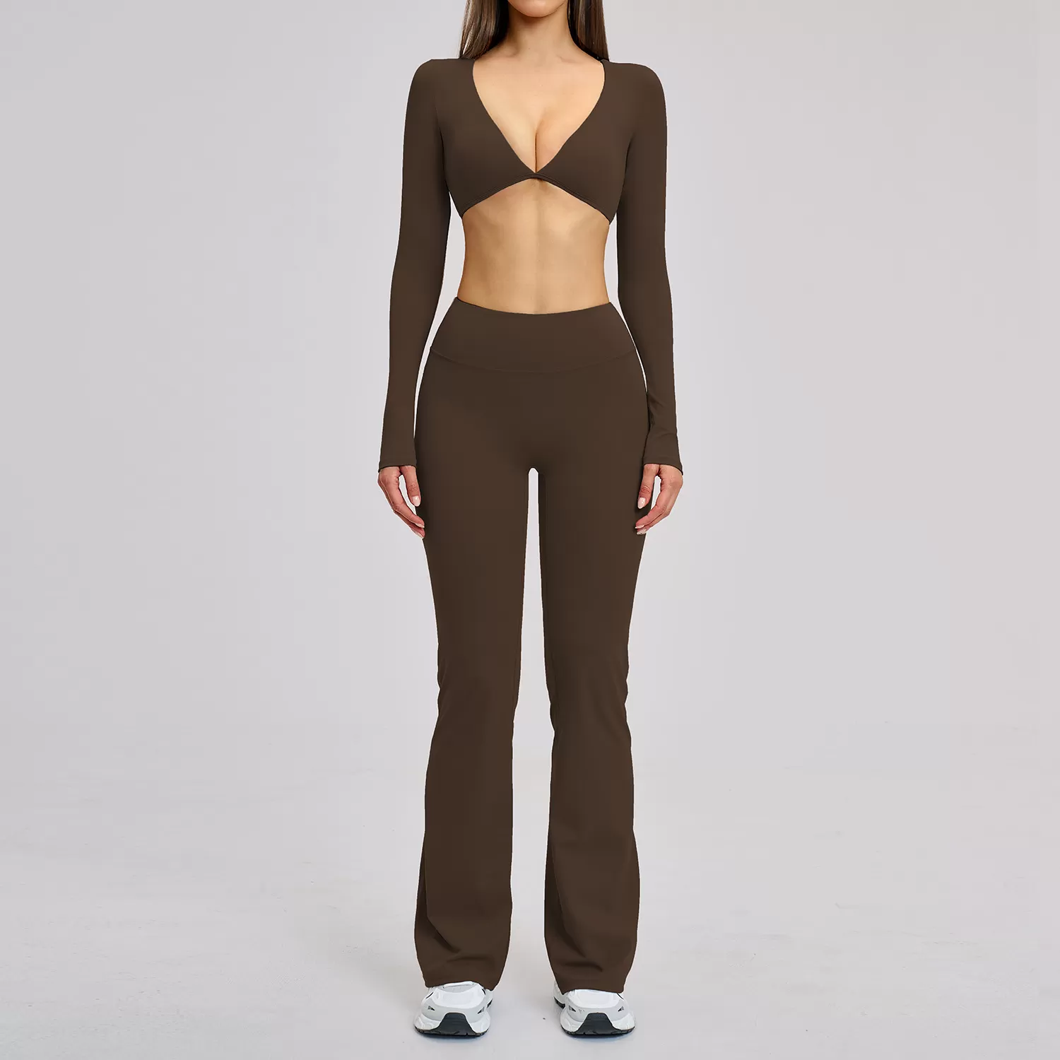 Conjunto de yoga para mujer, conjuntos de gimnasio, ropa deportiva para entrenamiento, conjunto de yoga cómodo para mujer FGBTZ4201