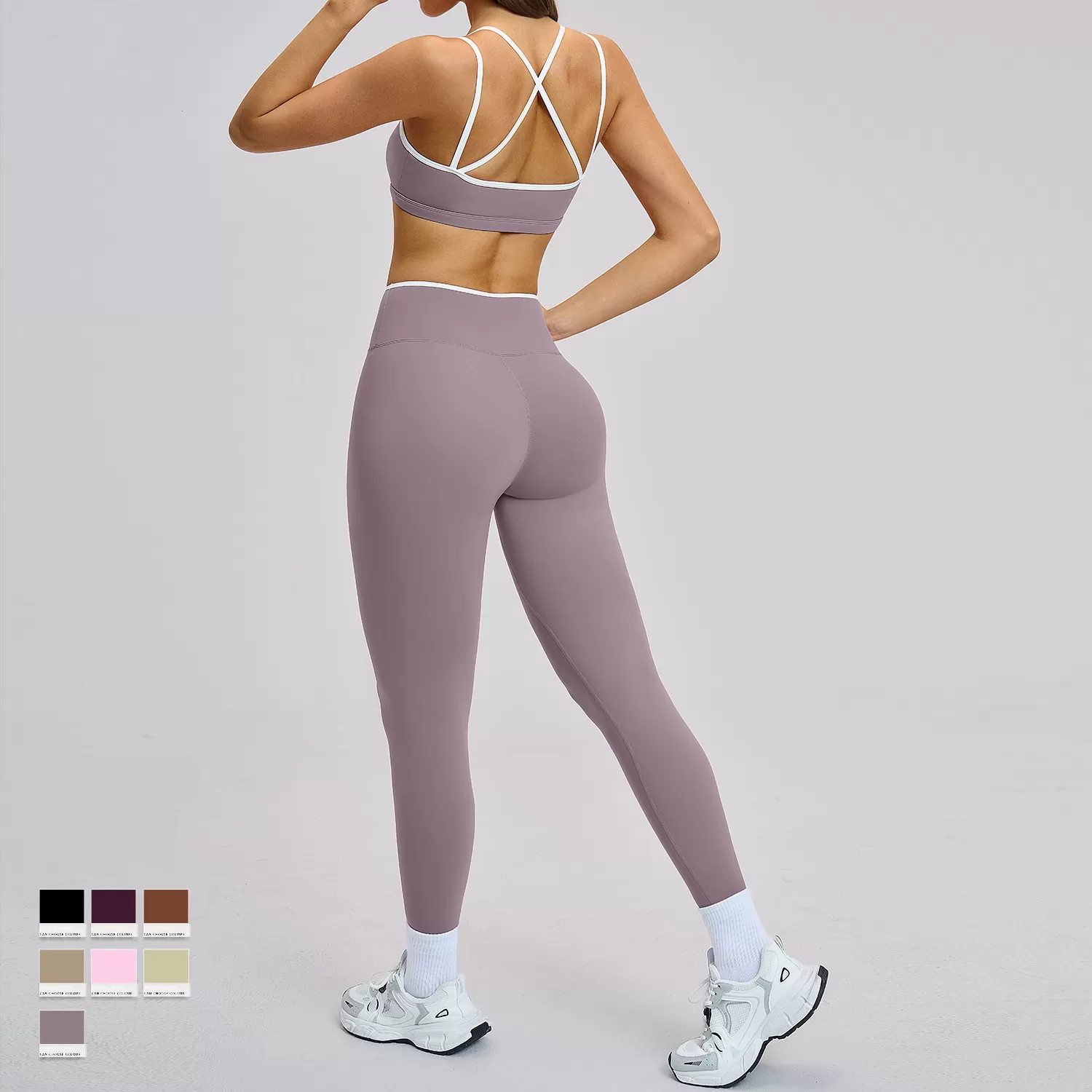 Conjuntos de yoga para fitness, cómodos y transpirables, para mujer, FGBTZ9238