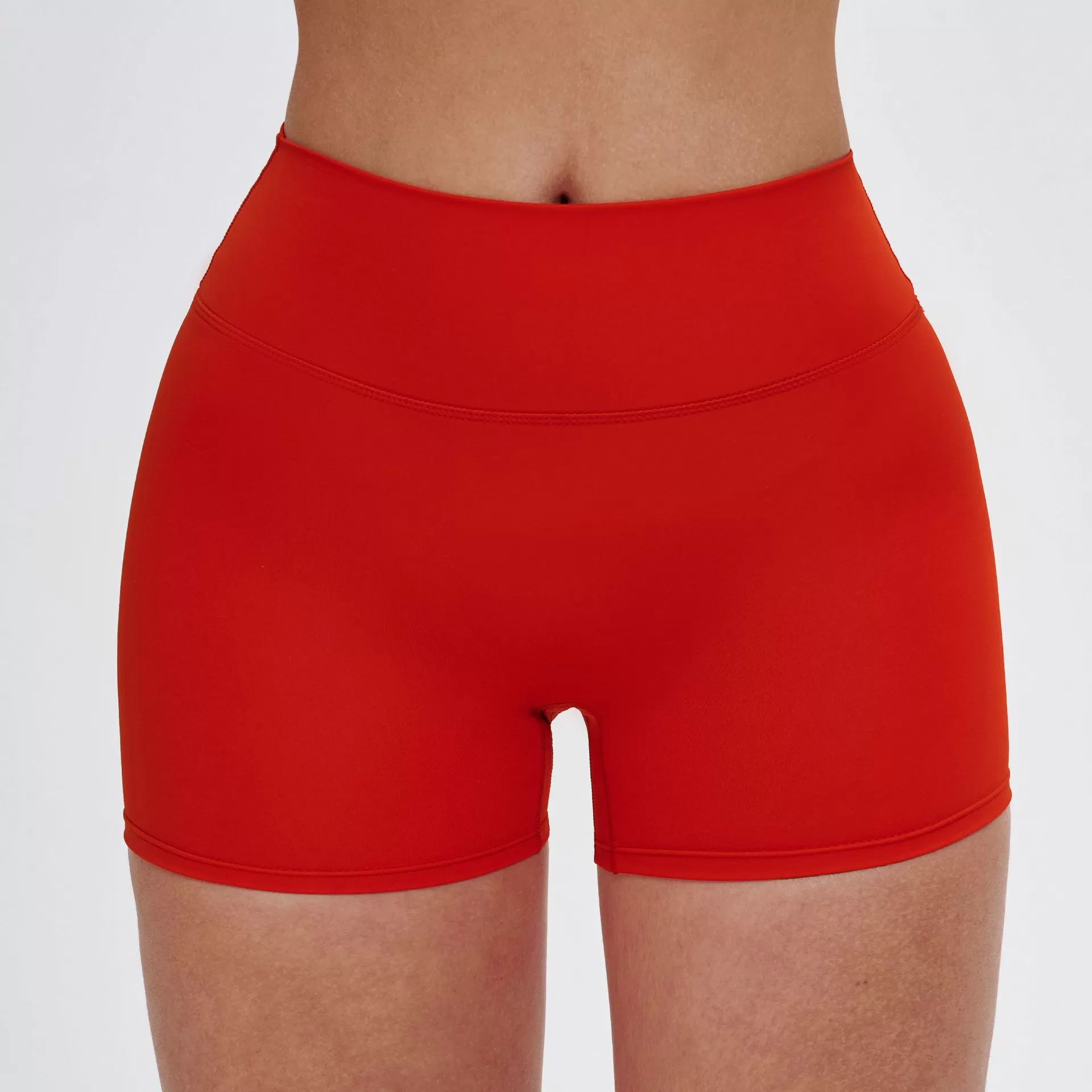 Pantalones cortos de yoga elásticos, transpirables y de secado rápido para mujer, venta al por mayor, FGCDK8519