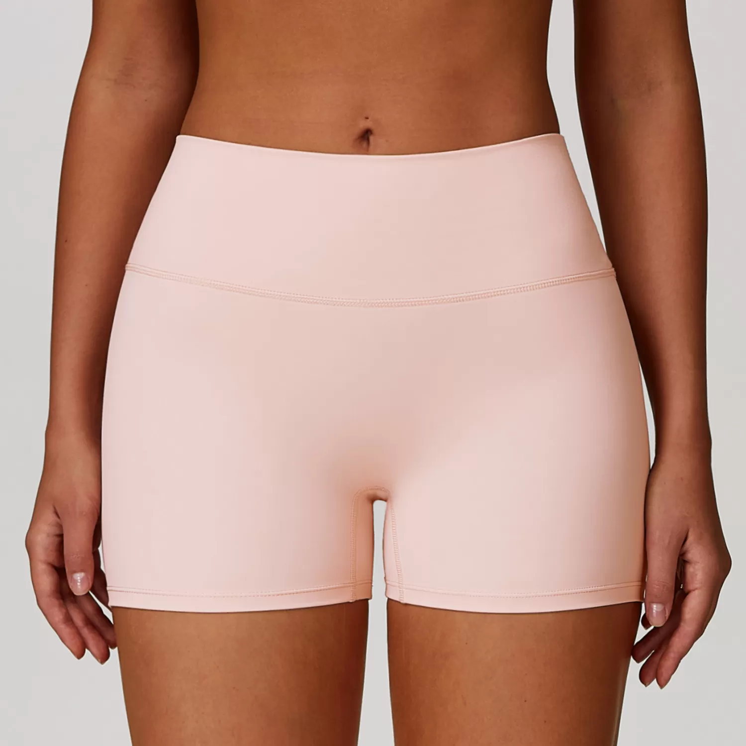Pantalones cortos de yoga elásticos, transpirables y de secado rápido para mujer, venta al por mayor, FGCDK8519