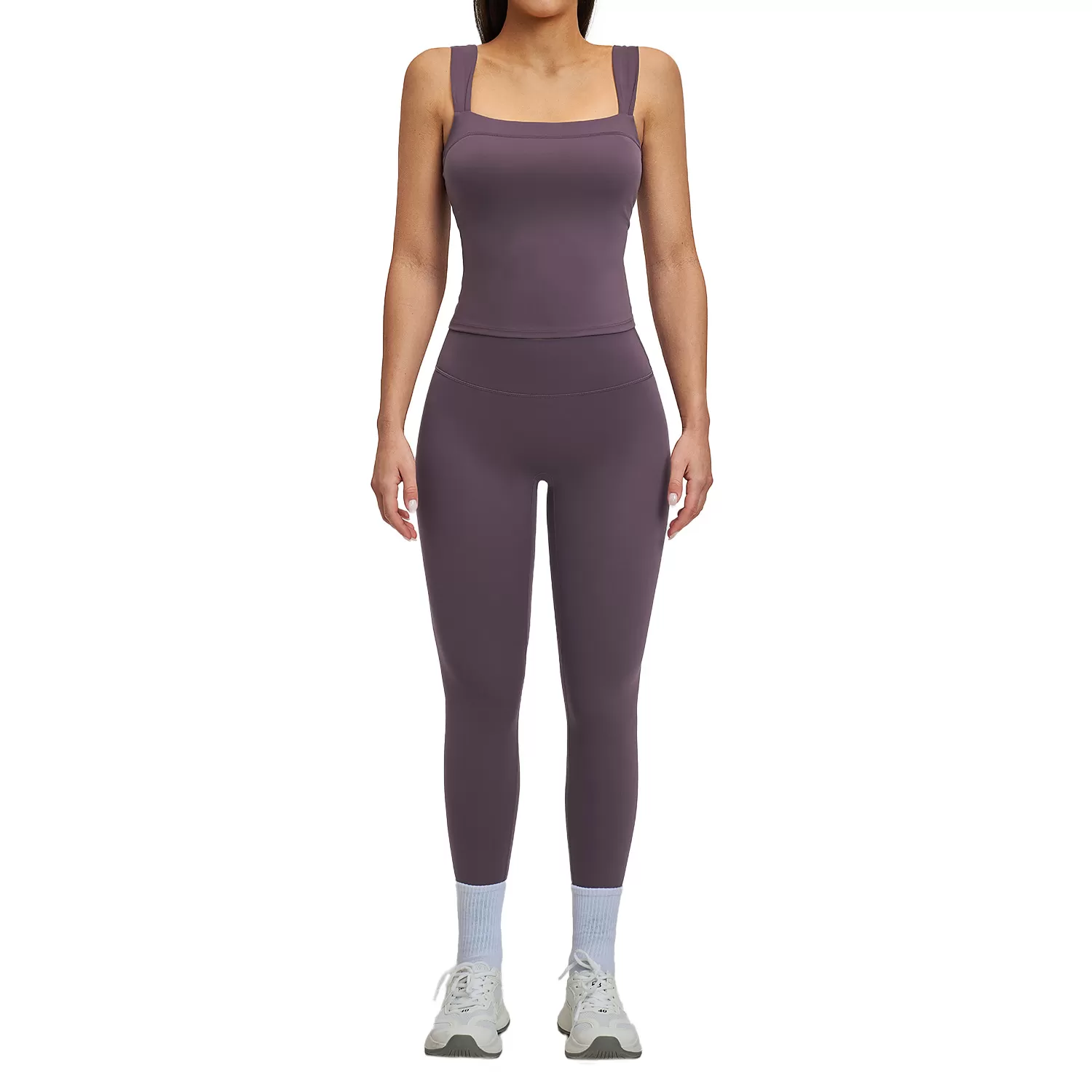 Conjuntos de ropa deportiva para mujer, ropa de fitness y gimnasio, leggings de alta elasticidad, conjuntos de yoga FGBTZ4520