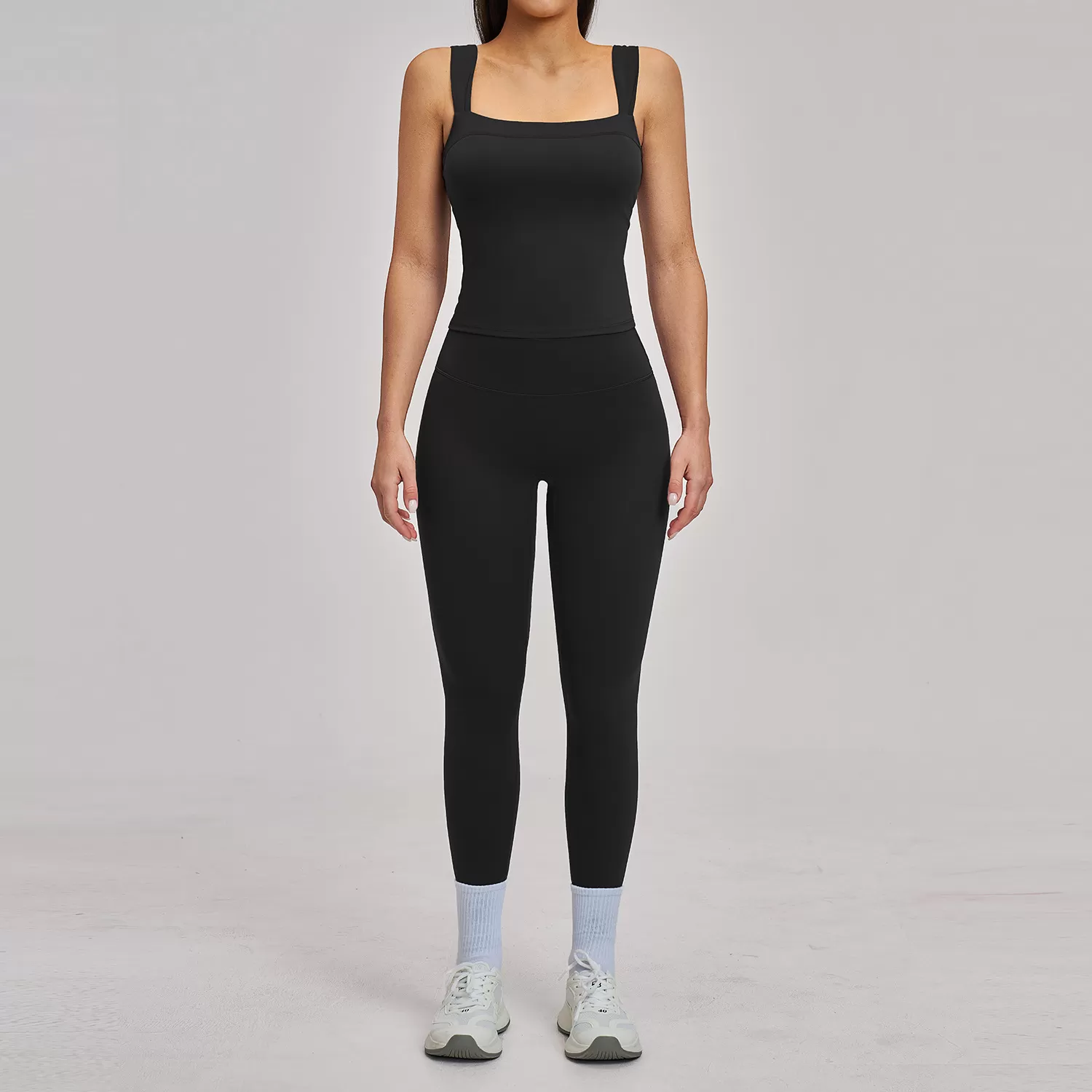 Conjuntos de ropa deportiva para mujer, ropa de fitness y gimnasio, leggings de alta elasticidad, conjuntos de yoga FGBTZ4520