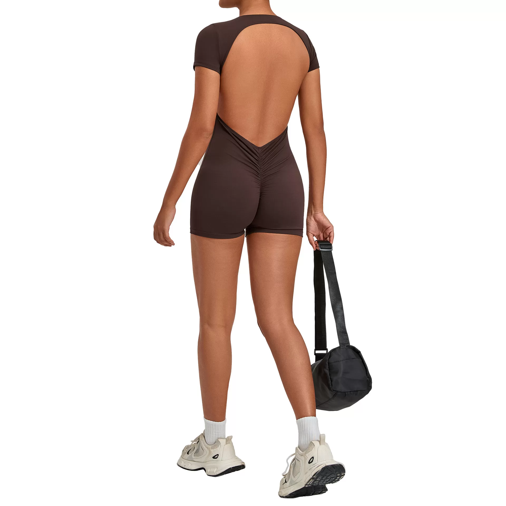 Leggings de yoga de secado rápido para mujer, mono de gimnasio y fitness, mono de yoga de una pieza para mujer FGB12142
