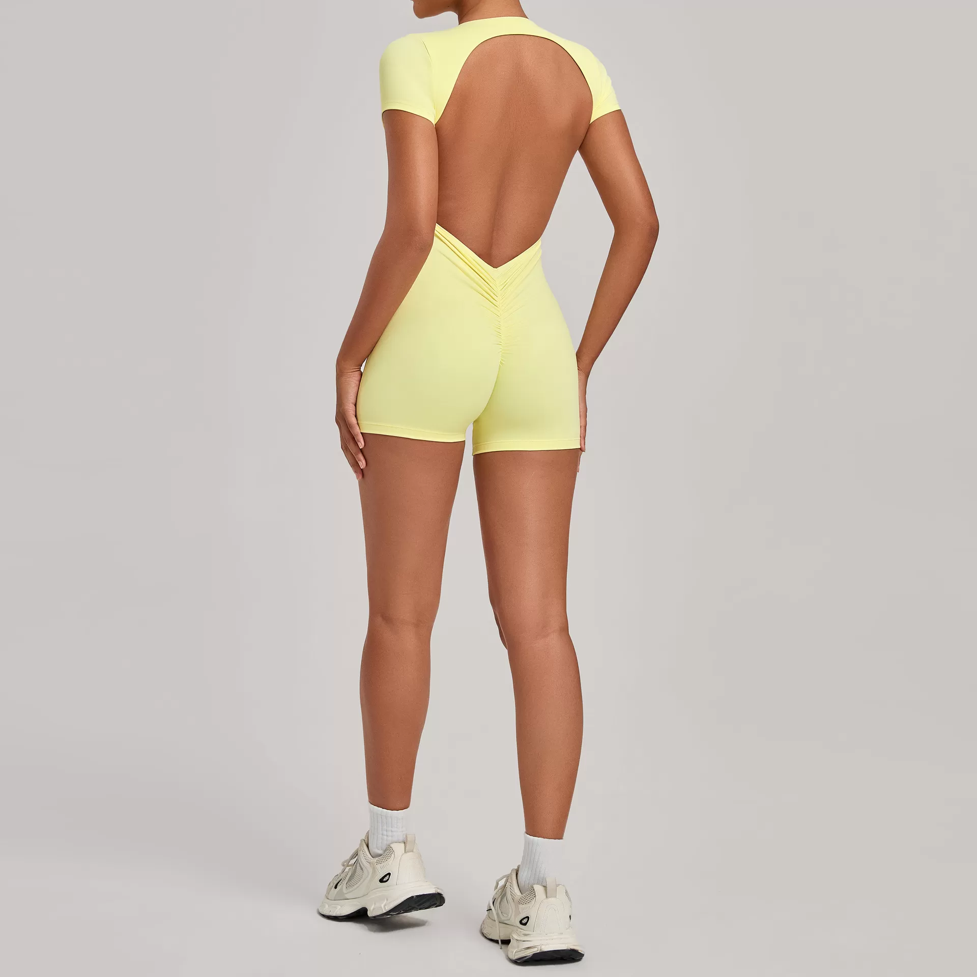 Leggings de yoga de secado rápido para mujer, mono de gimnasio y fitness, mono de yoga de una pieza para mujer FGB12142