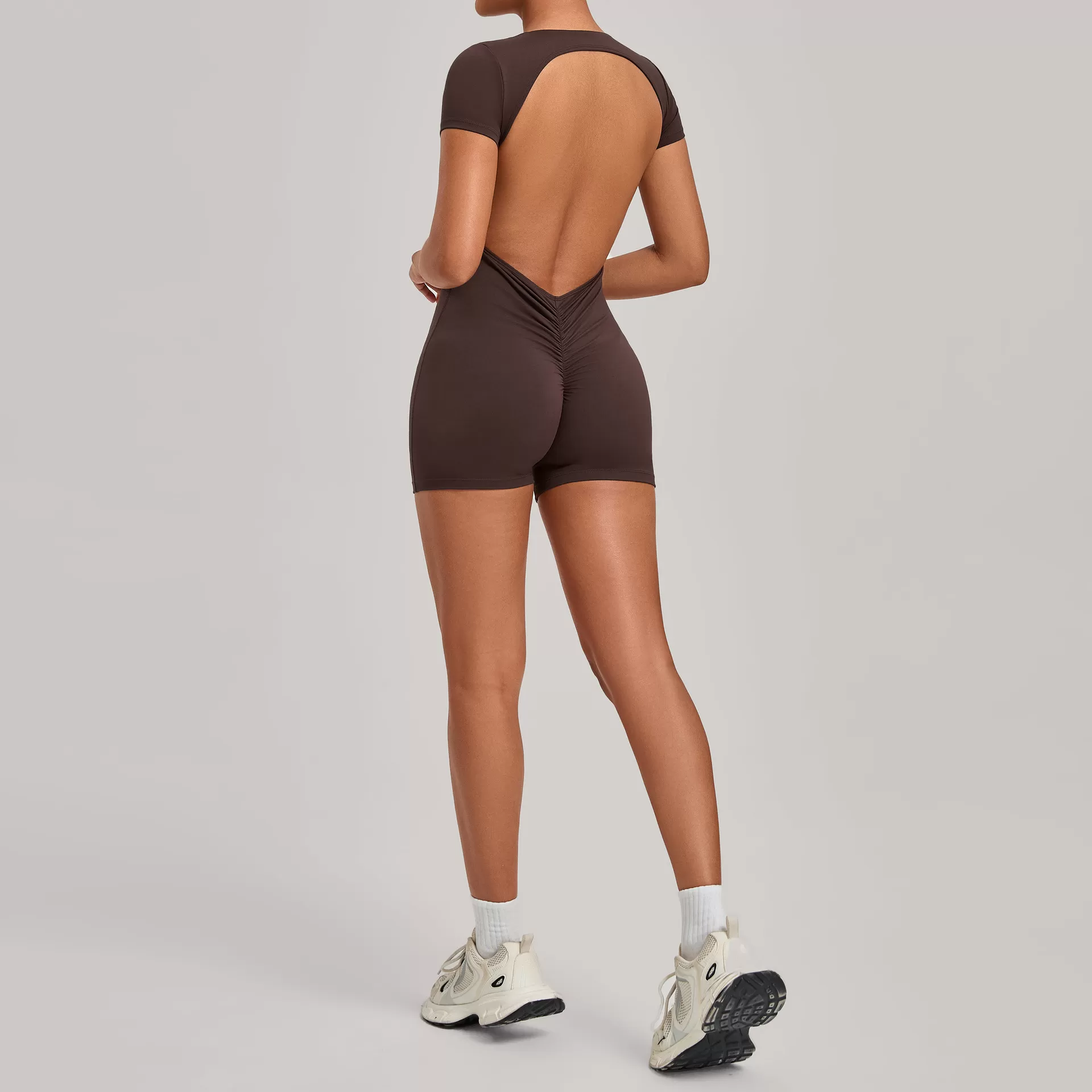 Leggings de yoga de secado rápido para mujer, mono de gimnasio y fitness, mono de yoga de una pieza para mujer FGB12142