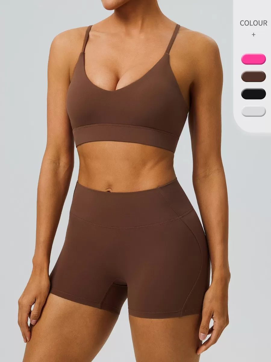 Nuevo conjunto de yoga transpirable hecho a medida para mujer, el más vendido, color liso, conjunto de yoga para mujer, hecho con el mejor material, conjuntos de yoga FGB52749+52461