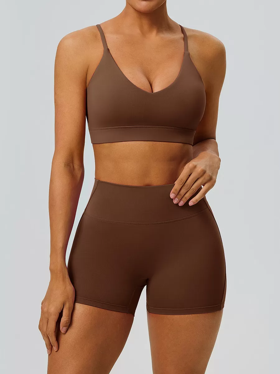 Nuevo conjunto de yoga transpirable hecho a medida para mujer, el más vendido, color liso, conjunto de yoga para mujer, hecho con el mejor material, conjuntos de yoga FGB52749+52461