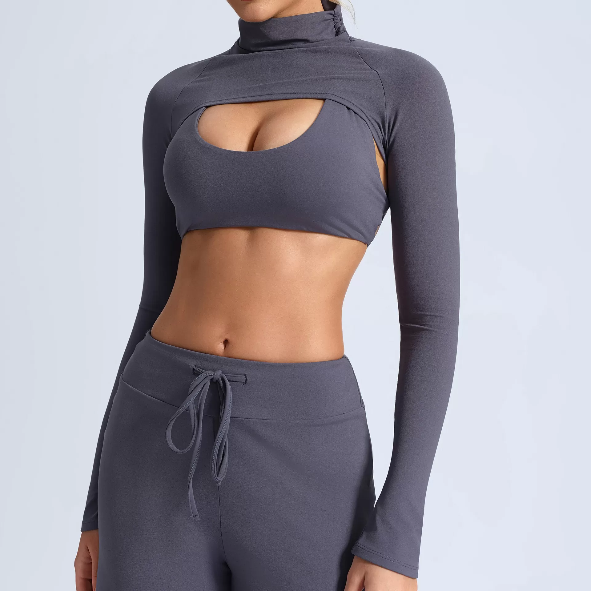 Conjuntos de entrenamiento para mujer, 3 piezas, conjuntos de yoga transpirables de cintura alta FGBYWX3535+YCX3515+YCK3673