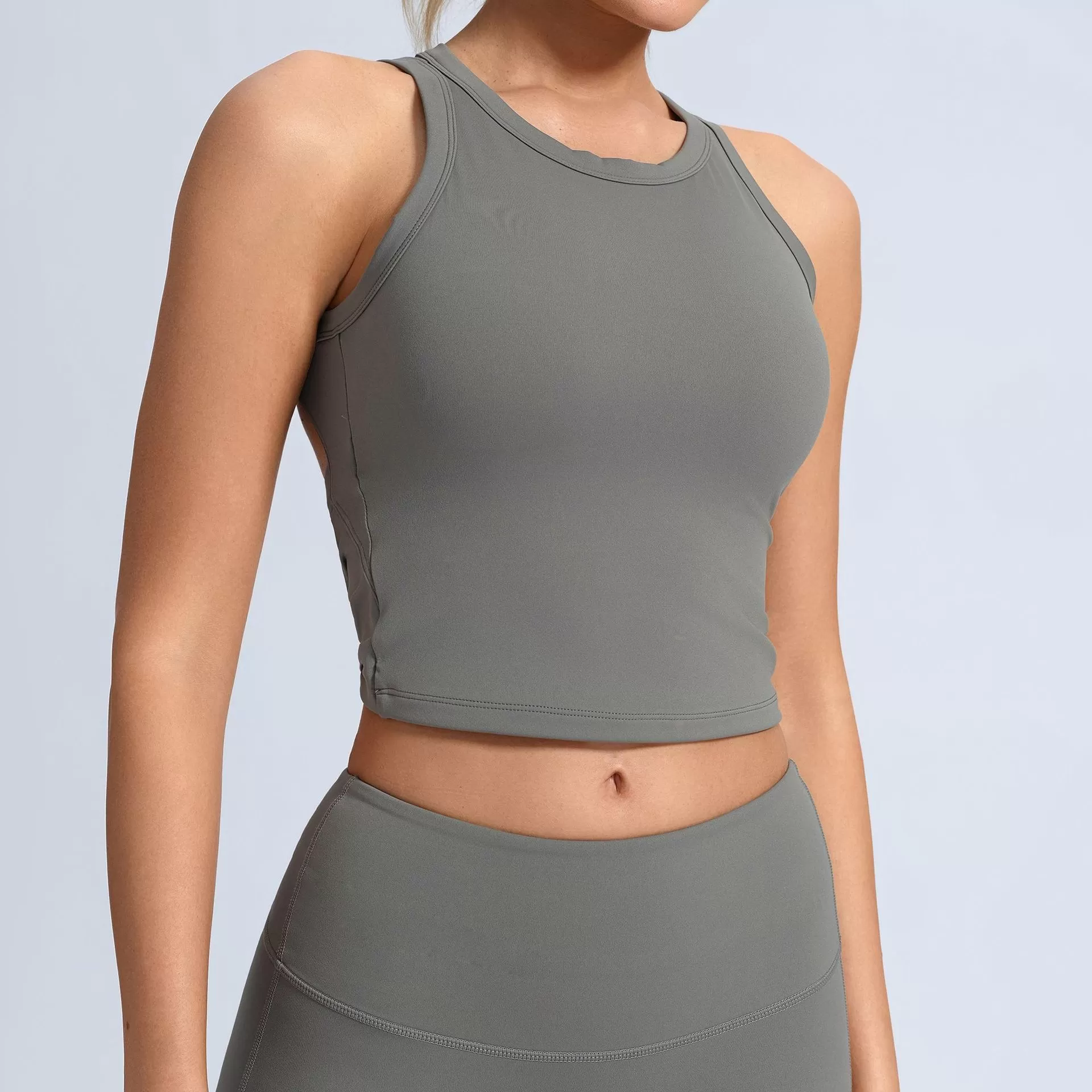 Conjuntos de yoga de 2 piezas: leggings de yoga para mujer, tops de fitness, mallas de yoga y sujetador deportivo FGBWX5958+DK5913