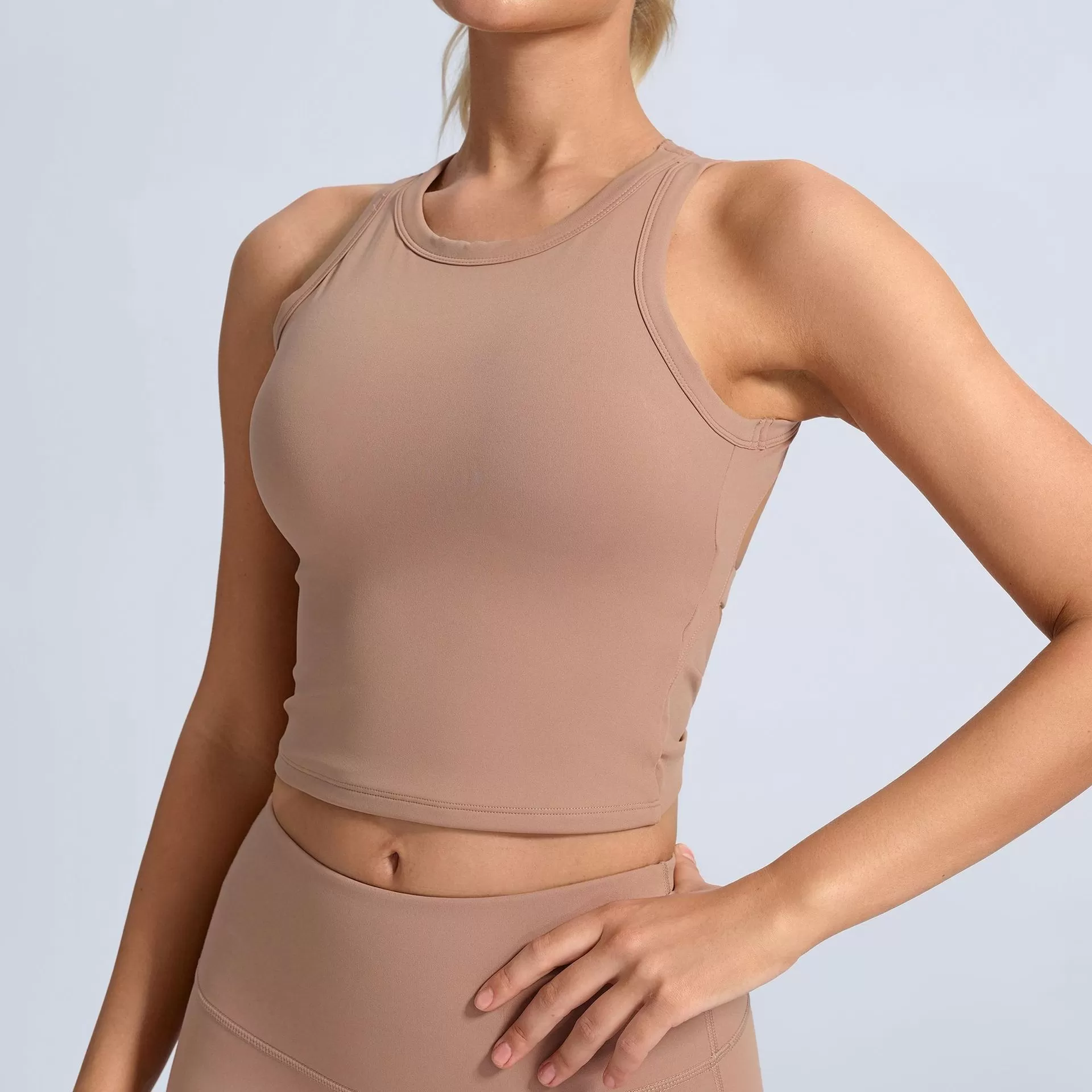 Conjuntos de yoga de 2 piezas: leggings de yoga para mujer, tops de fitness, mallas de yoga y sujetador deportivo FGBWX5958+DK5913