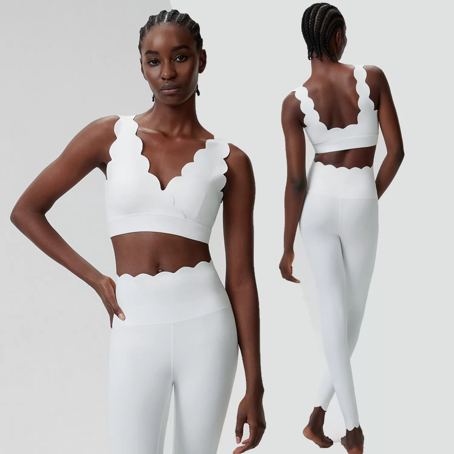 Conjuntos de mallas para yoga, fitness, ropa deportiva para mujer, venta al por mayor de ropa deportiva, ropa para correr, conjunto de leggings, ropa de gimnasio para mujer, ropa de yoga FGBYB604+LP447